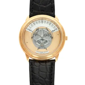 Audemars Piguet Yellow Gold Star Wheel Automatic Watch