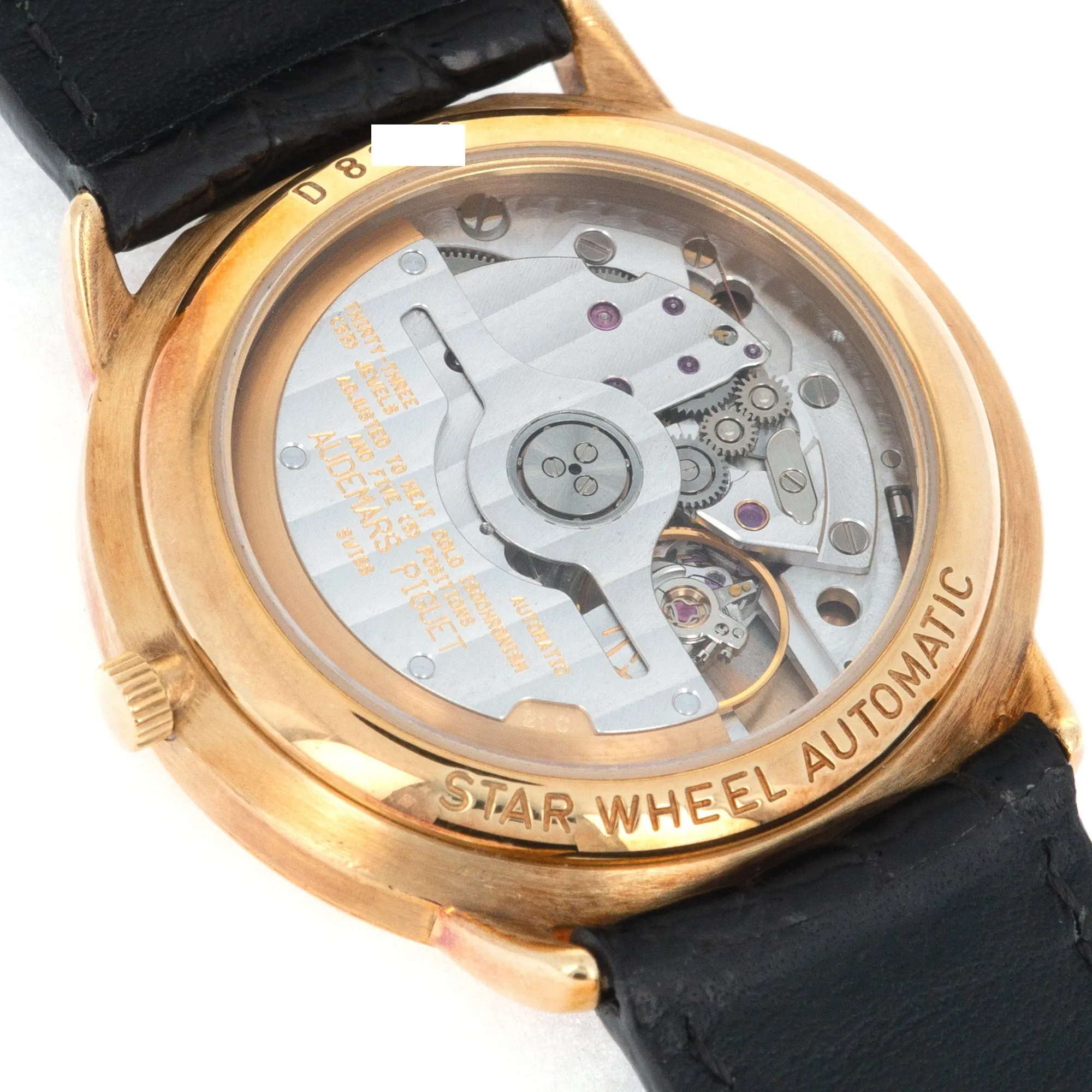 Audemars Piguet Yellow Gold Star Wheel Automatic Watch