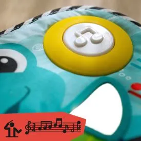 Baby Einstein Neptunes Kick & Explore Musical Kick Pad & Crib Toy