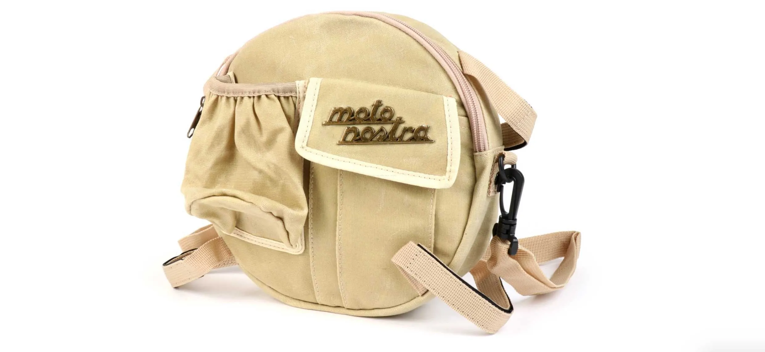 Bag for Spare Wheel MOTO NOSTRA Beige | Vespa 50/75/ 90/125/ 150/200