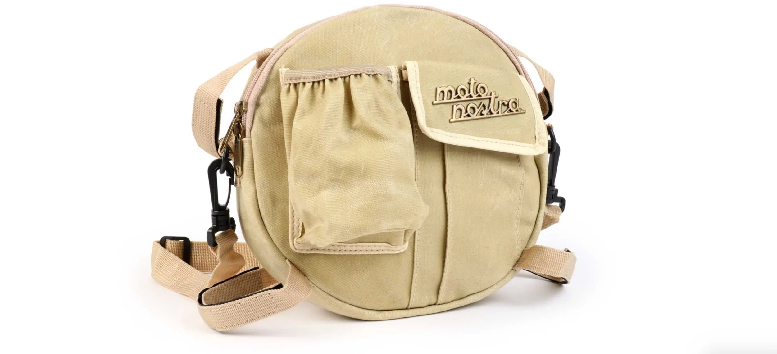 Bag for Spare Wheel MOTO NOSTRA Beige | Vespa 50/75/ 90/125/ 150/200