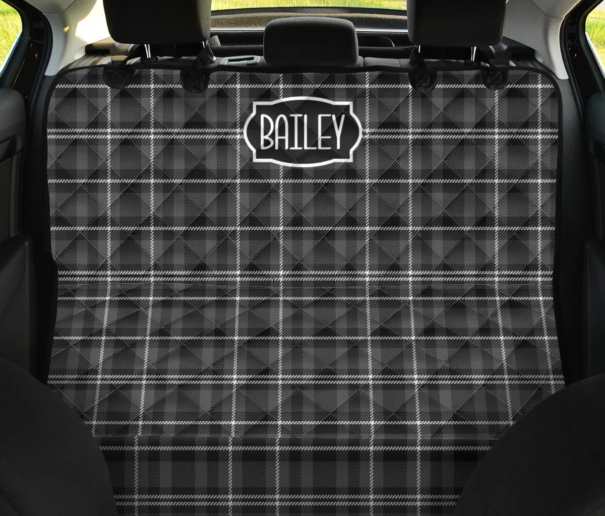 Bailey Custom Back Seat Cover Gray