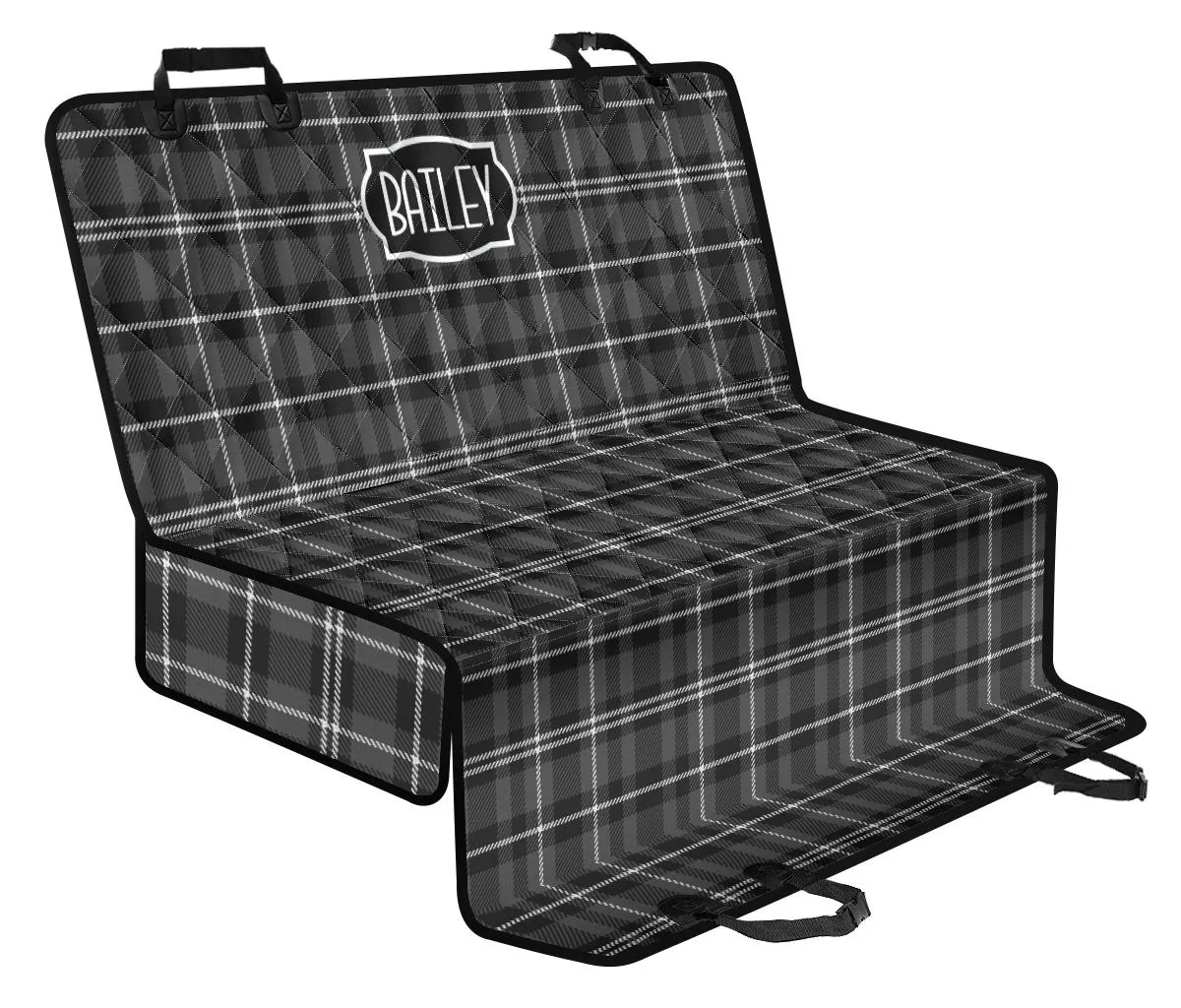 Bailey Custom Back Seat Cover Gray