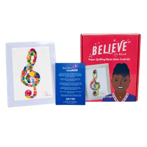 Believe like Ella Musical Note Craft Kit