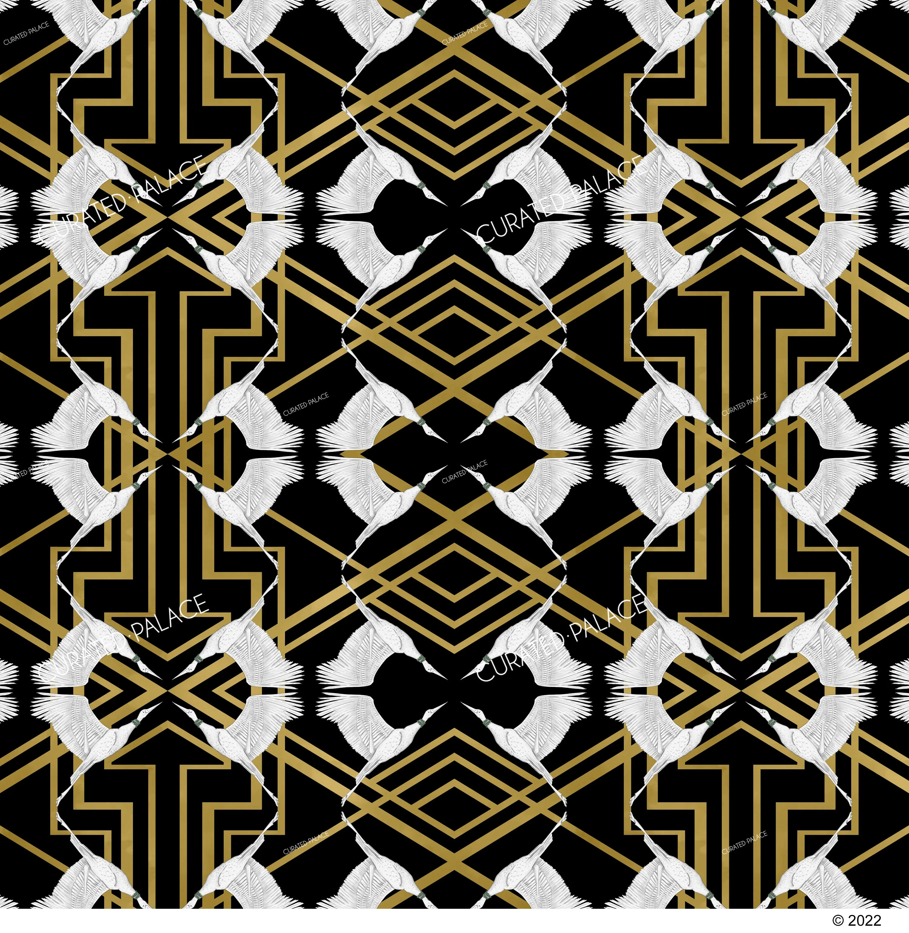 BIRDS OF A FEATHER FABRIC