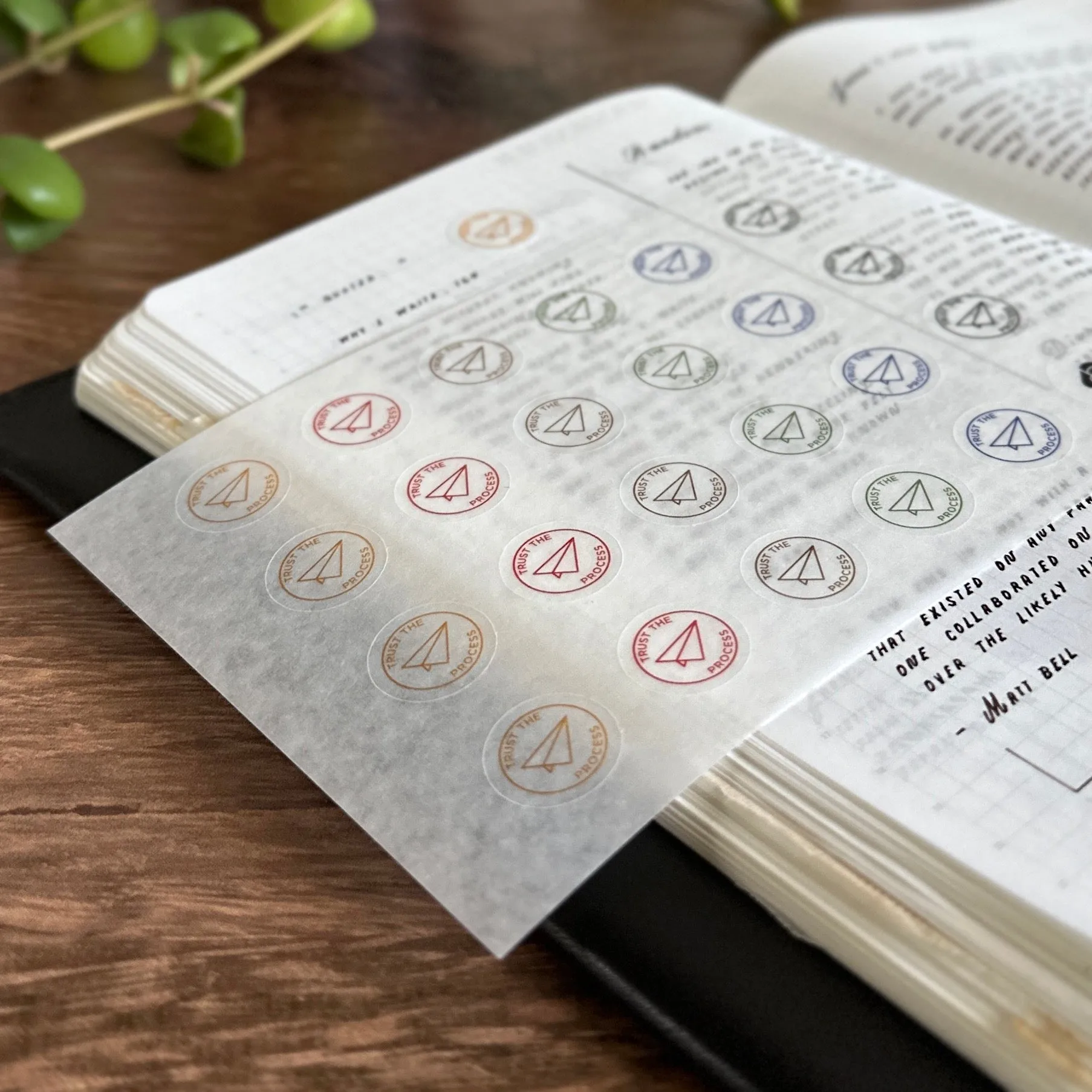 [BK Original Sticker] Trust the Process