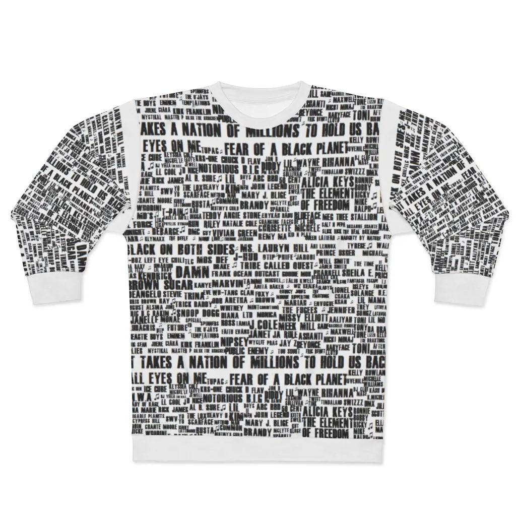 Black (Music) History Month Unisex Sweatshirt - 1st edition (*see complete names template in product description)