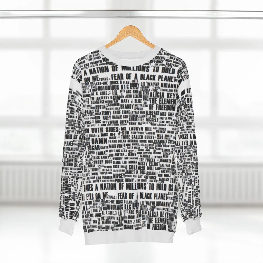 Black (Music) History Month Unisex Sweatshirt - 1st edition (*see complete names template in product description)