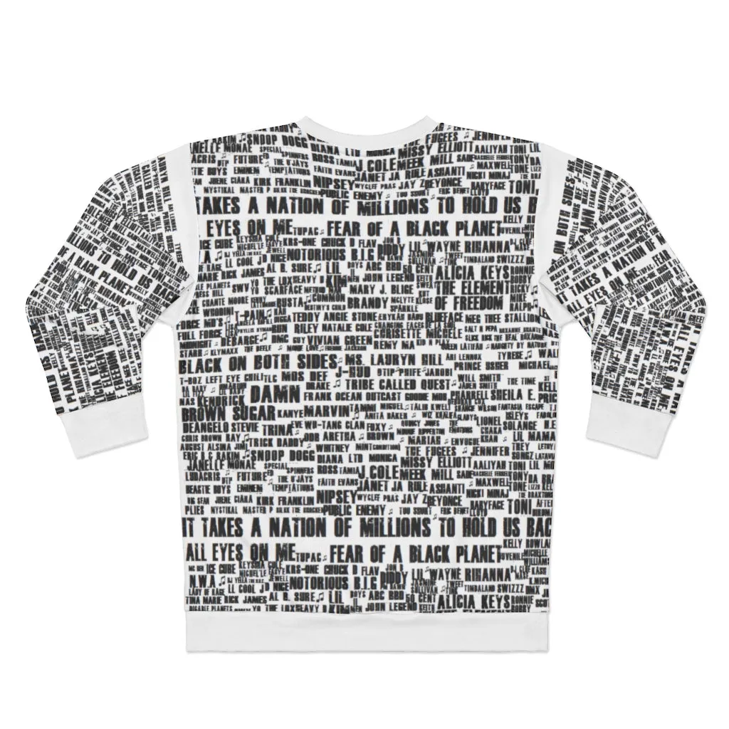 Black (Music) History Month Unisex Sweatshirt - 1st edition (*see complete names template in product description)