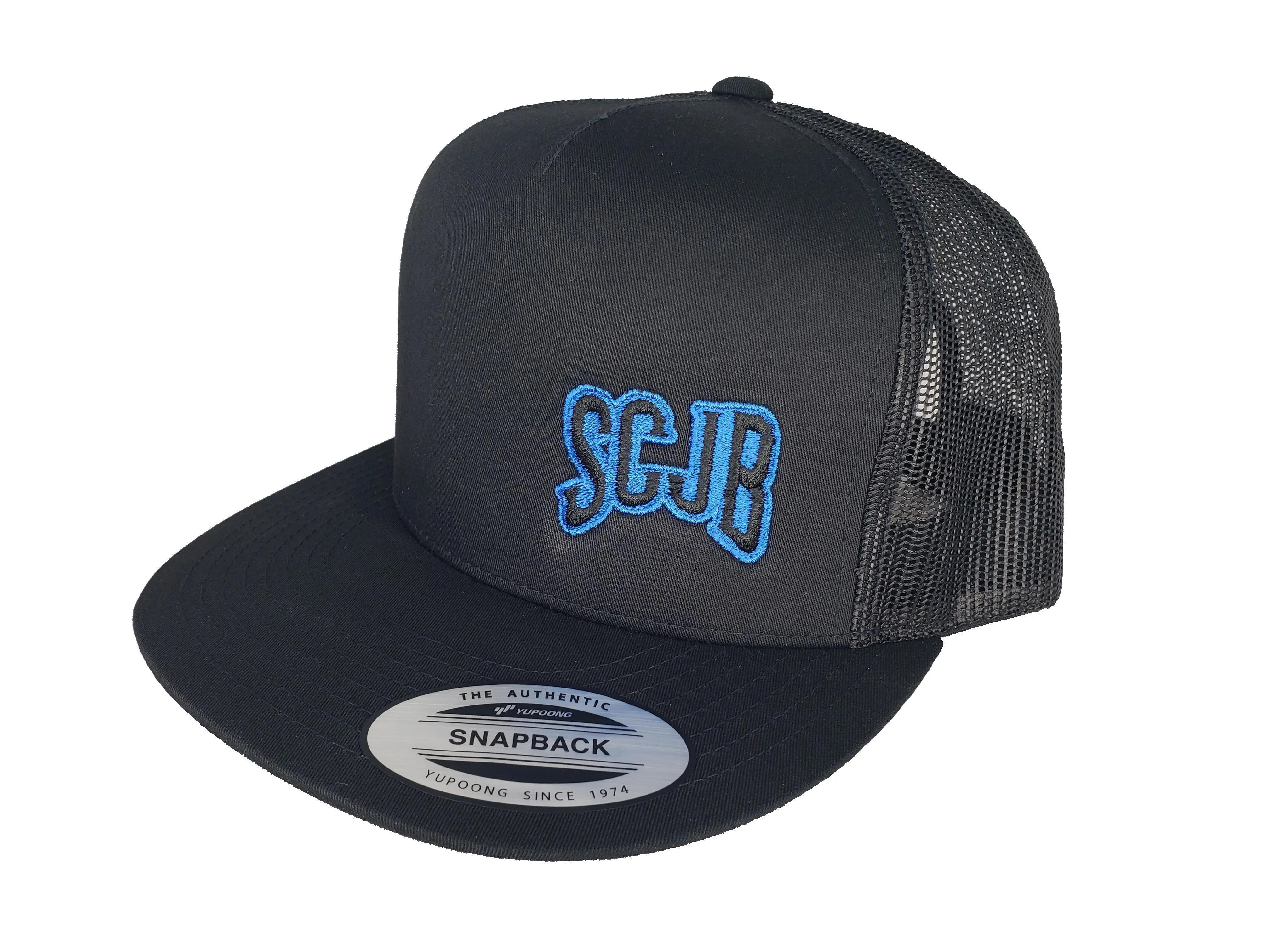 Blue & Black SCJB Logo Hat (Various Styles)