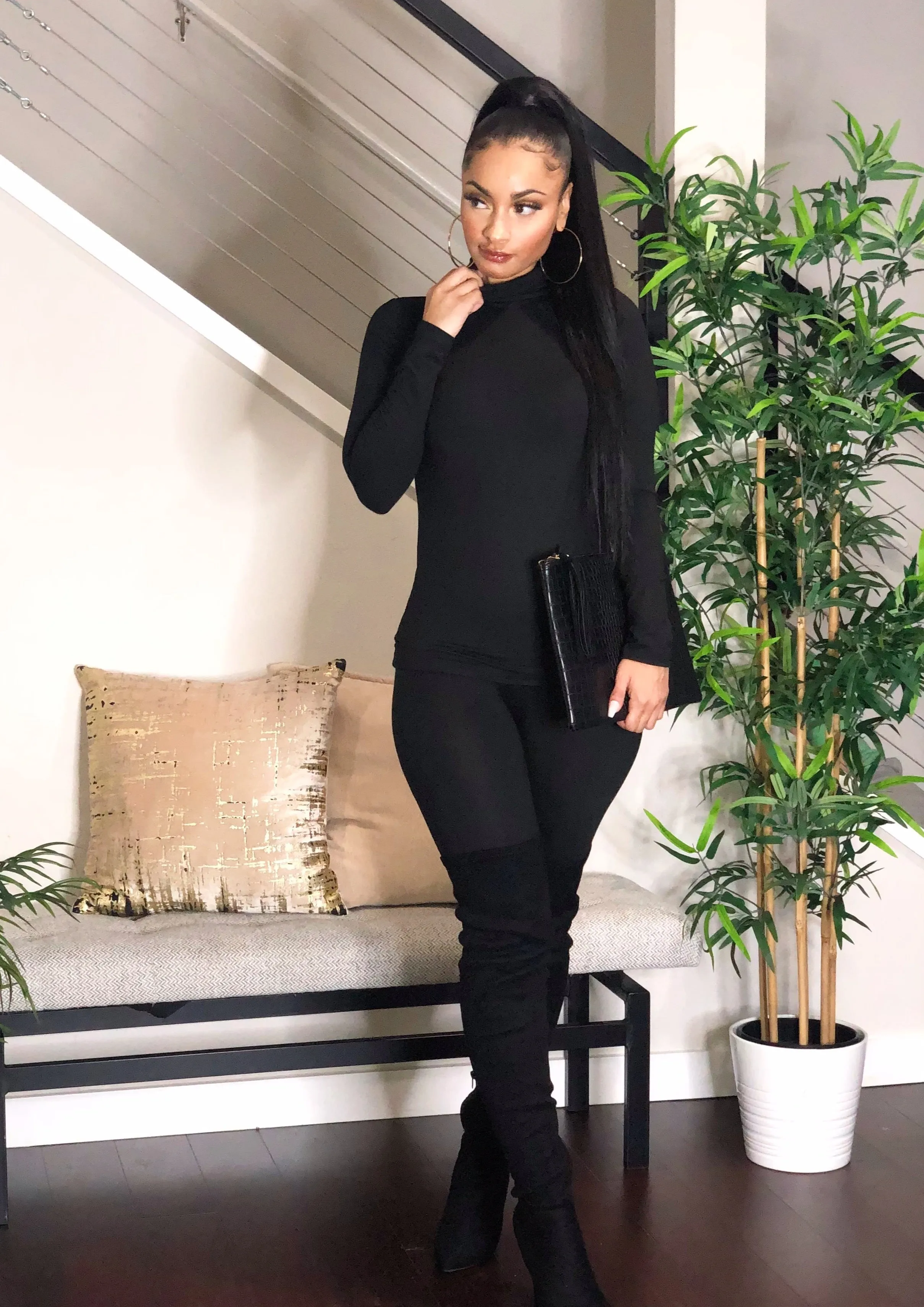 Butter Soft Legging Set (Black)