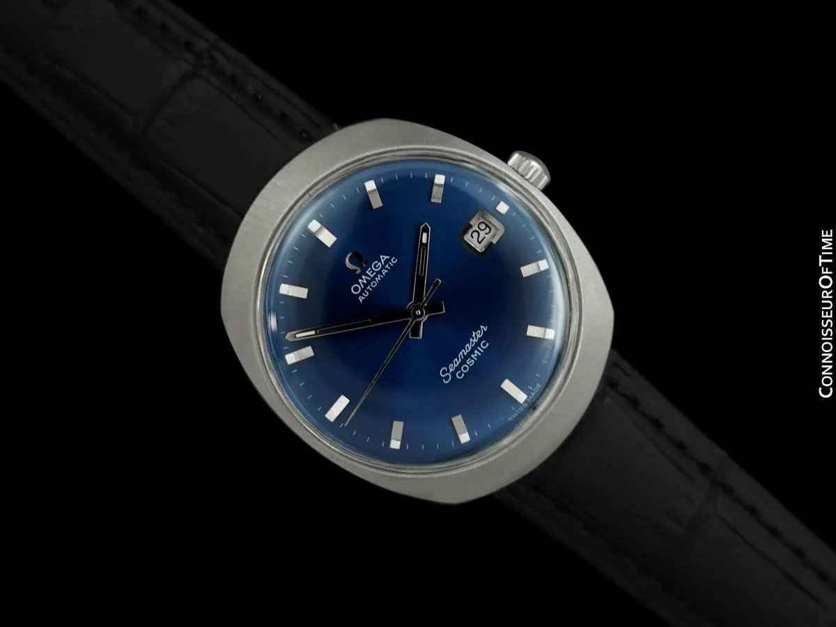 c. 1969 Omega Seamaster Cosmic Vintage Mens Cal. 565 Automatic Watch - Stainless Steel