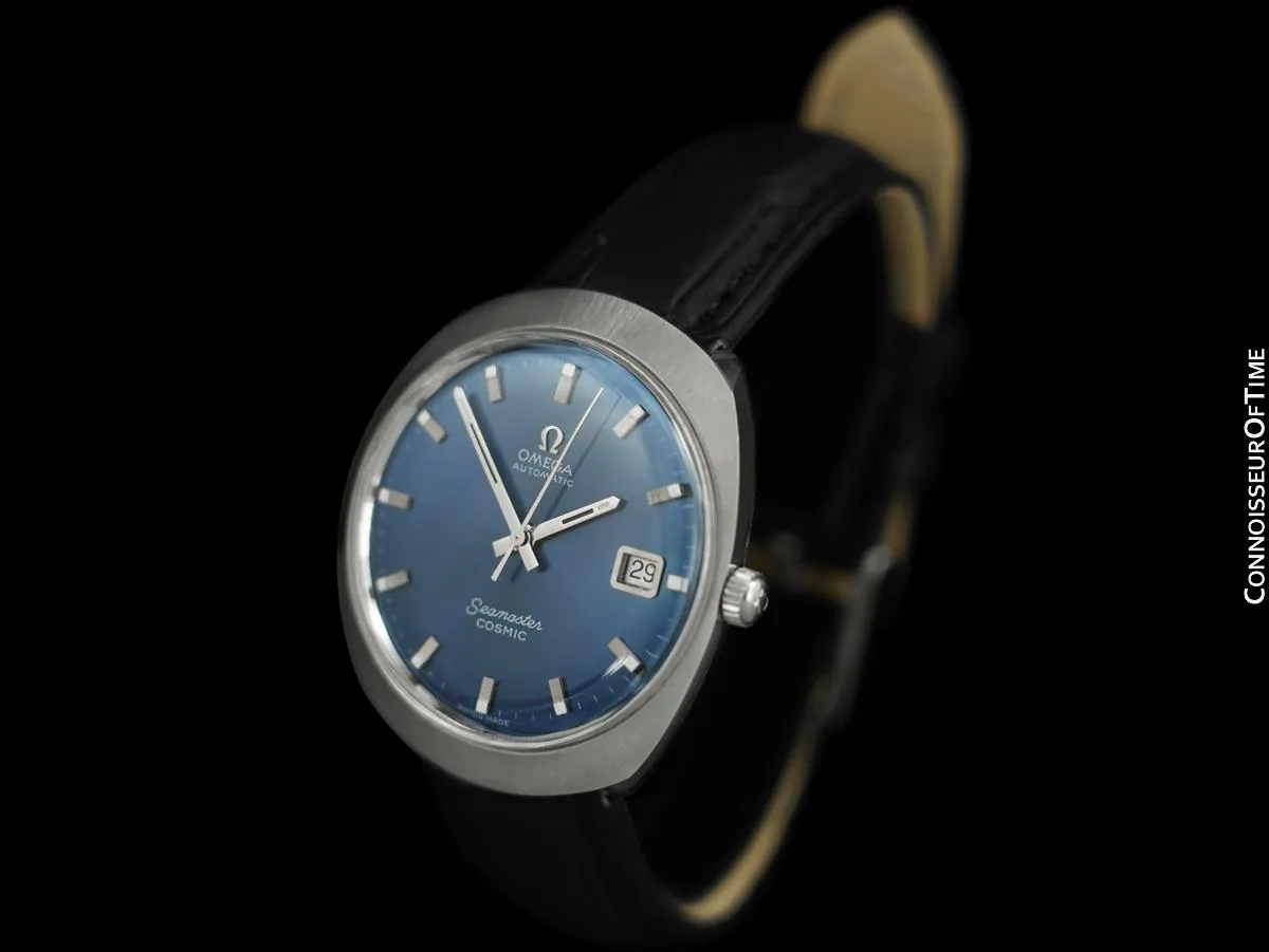 c. 1969 Omega Seamaster Cosmic Vintage Mens Cal. 565 Automatic Watch - Stainless Steel