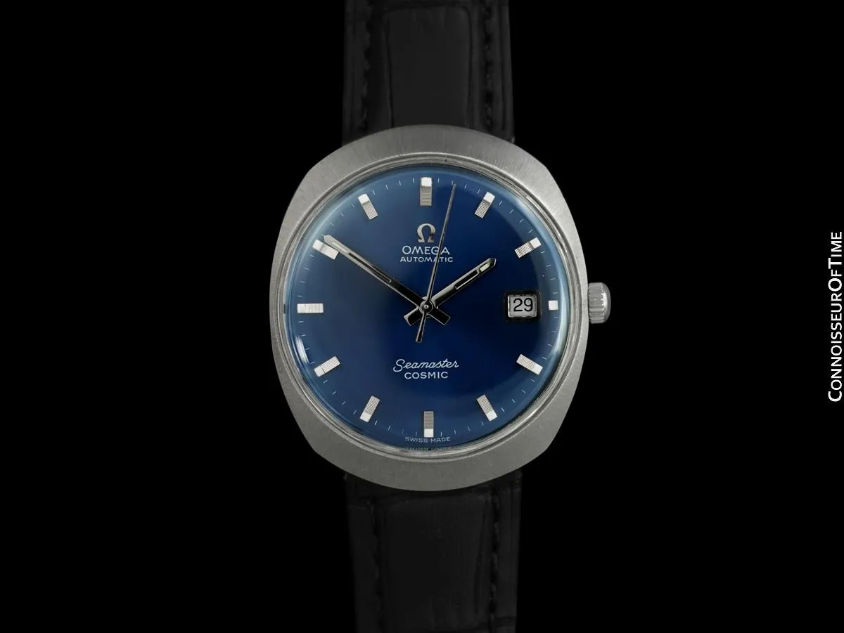 c. 1969 Omega Seamaster Cosmic Vintage Mens Cal. 565 Automatic Watch - Stainless Steel