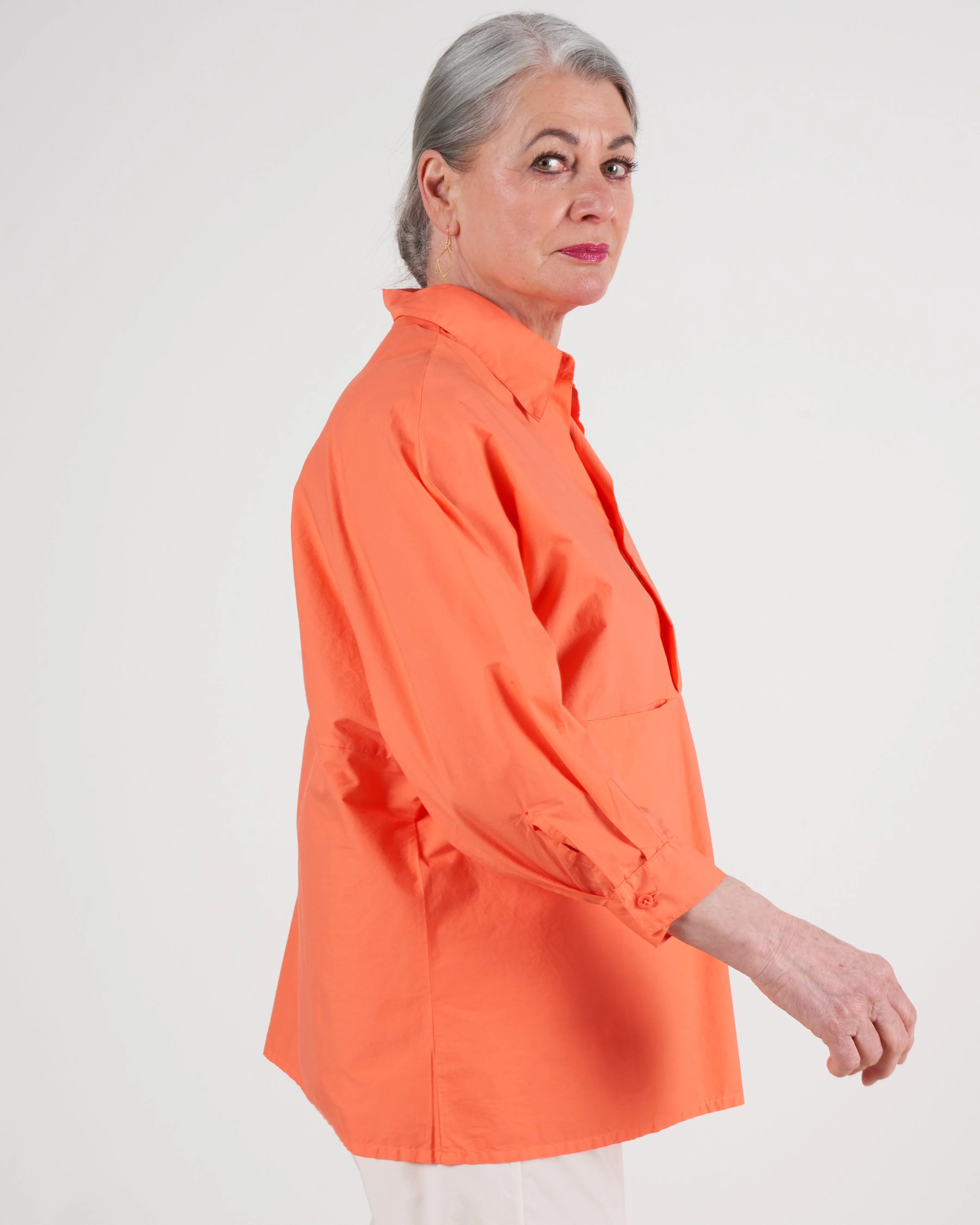 camicia jimi top - coral