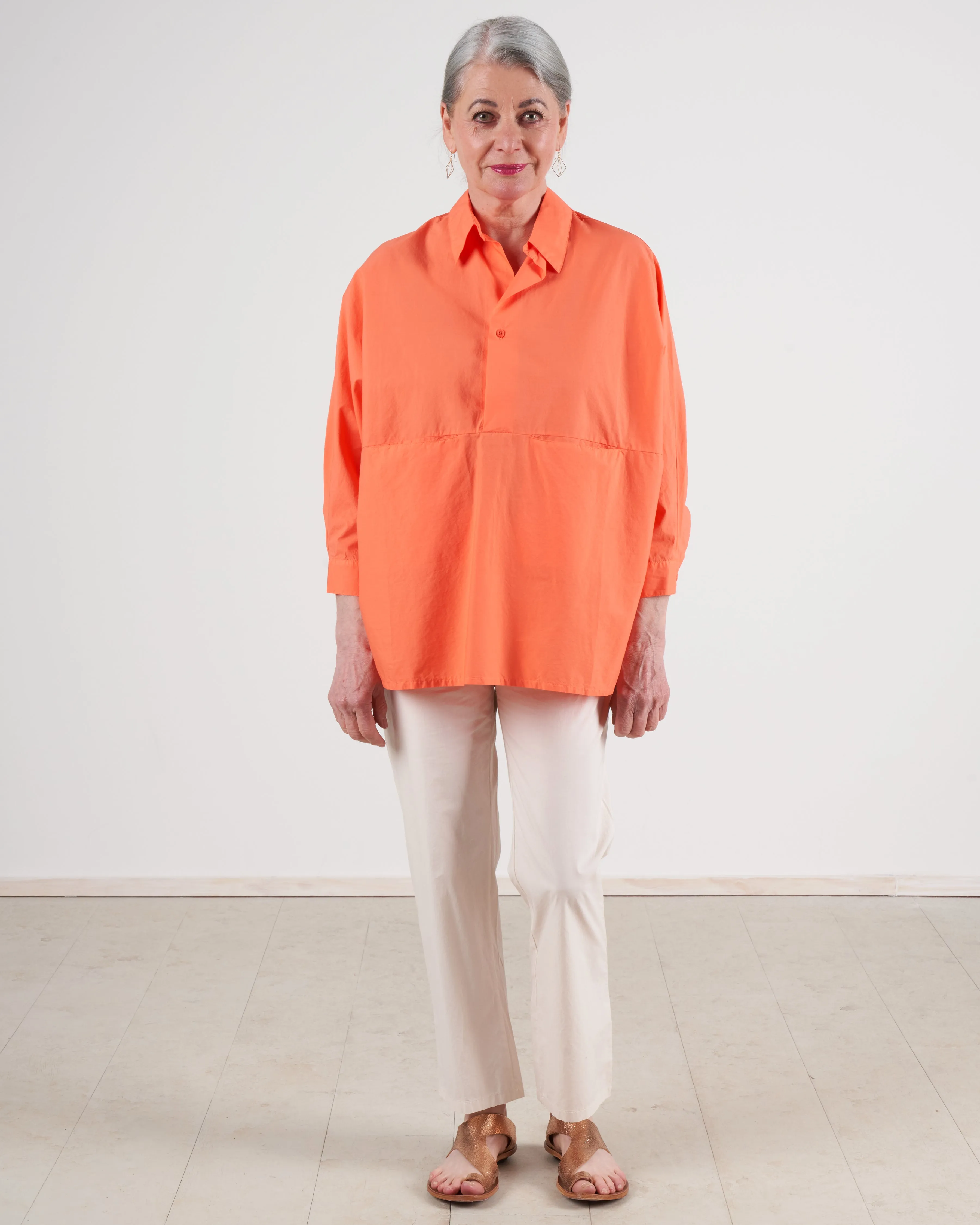 camicia jimi top - coral