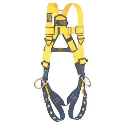 Capital Safety Delta Vest Style Positioning Harness,Back & Side D-Rings, Tongue Buckle Legs, XL, 70007411799