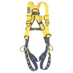 Capital Safety Delta Vest Style Positioning Harness,Back & Side D-Rings, Tongue Buckle Legs, XL, 70007411799
