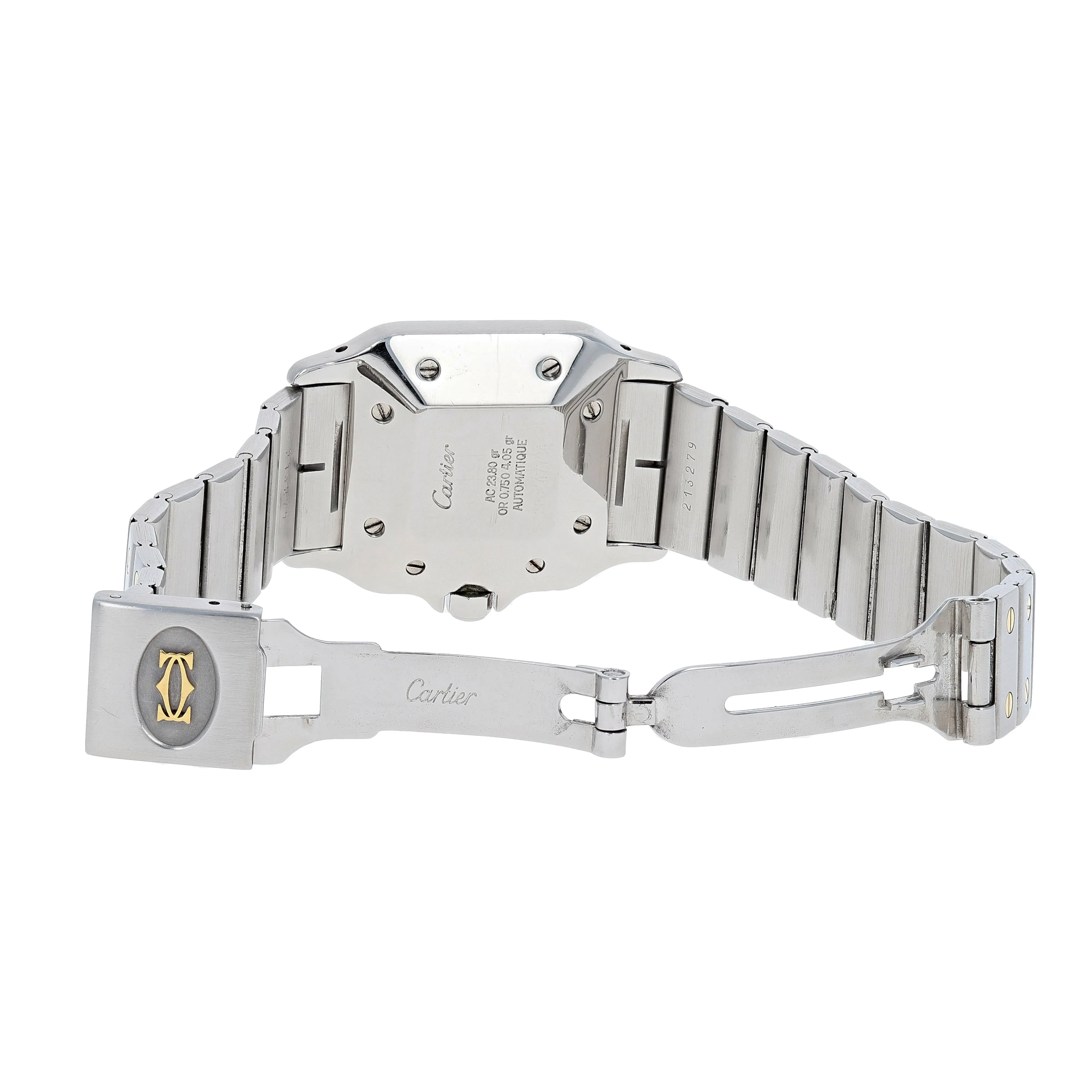 Cartier Santos Galbée 2961 Automatic 18k Yellow Gold & Steel 29 x 41 mm