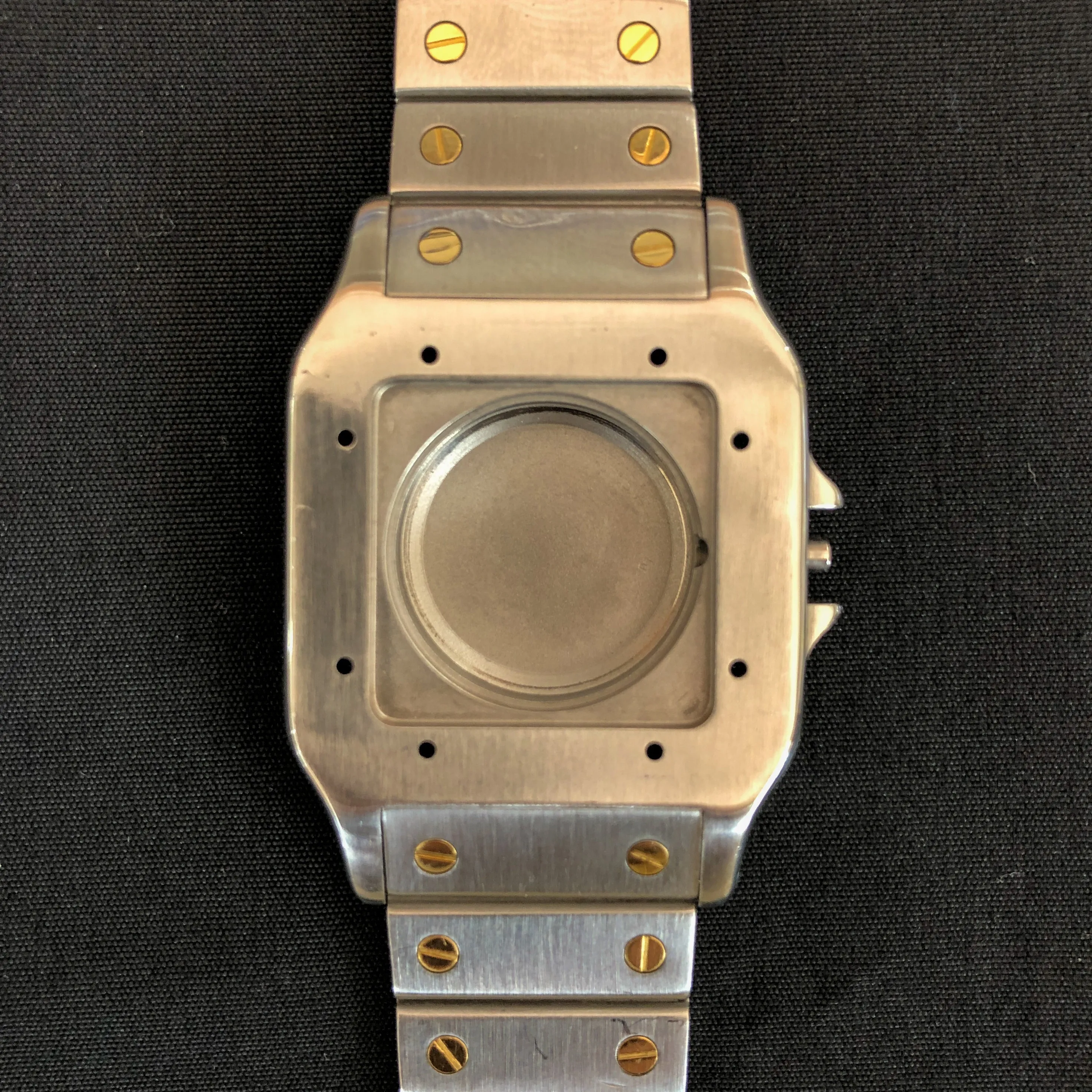 Cartier Santos Galbée 2961 Automatic 18k Yellow Gold & Steel 29 x 41 mm