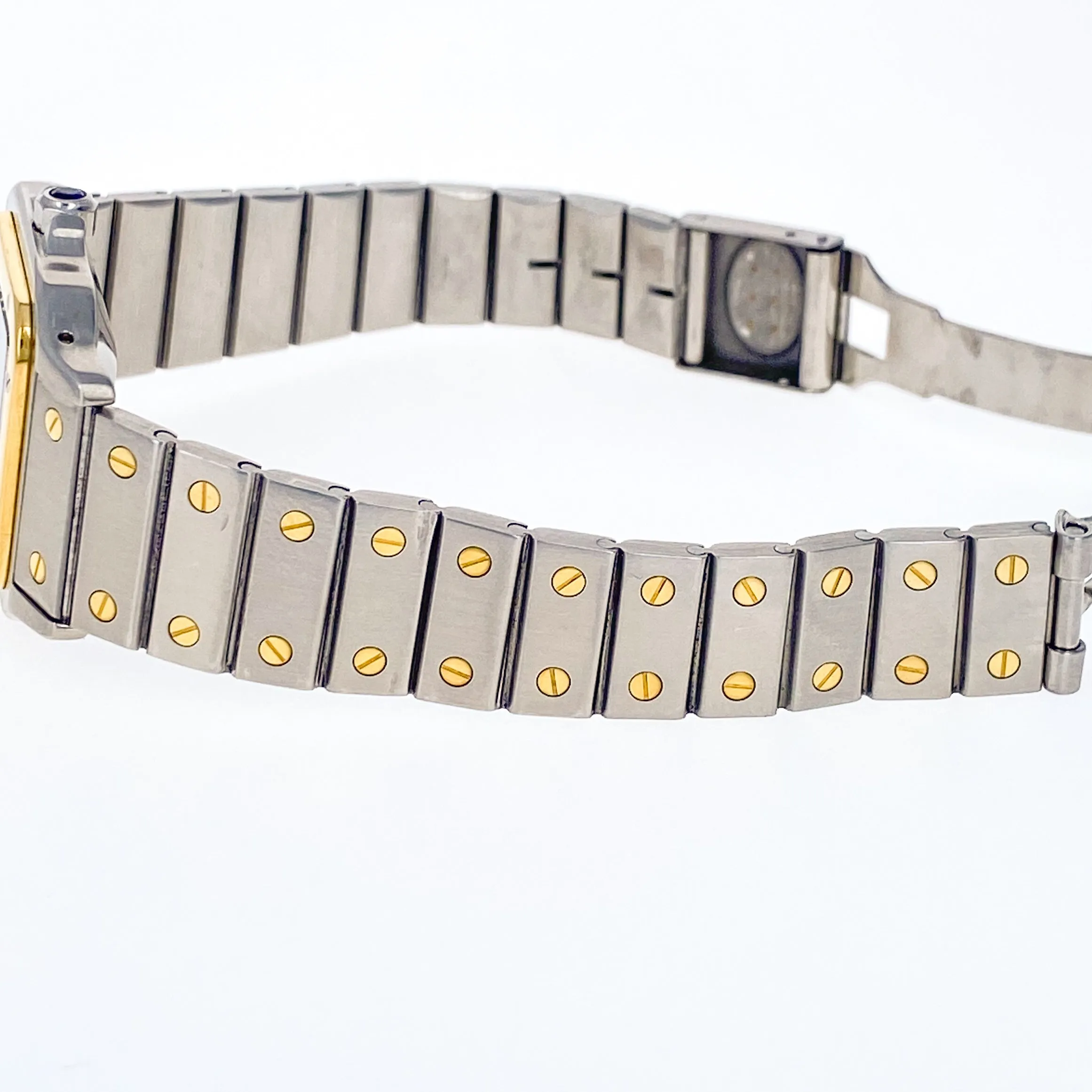 Cartier Santos Galbée 2961 Automatic 18k Yellow Gold & Steel 29 x 41 mm