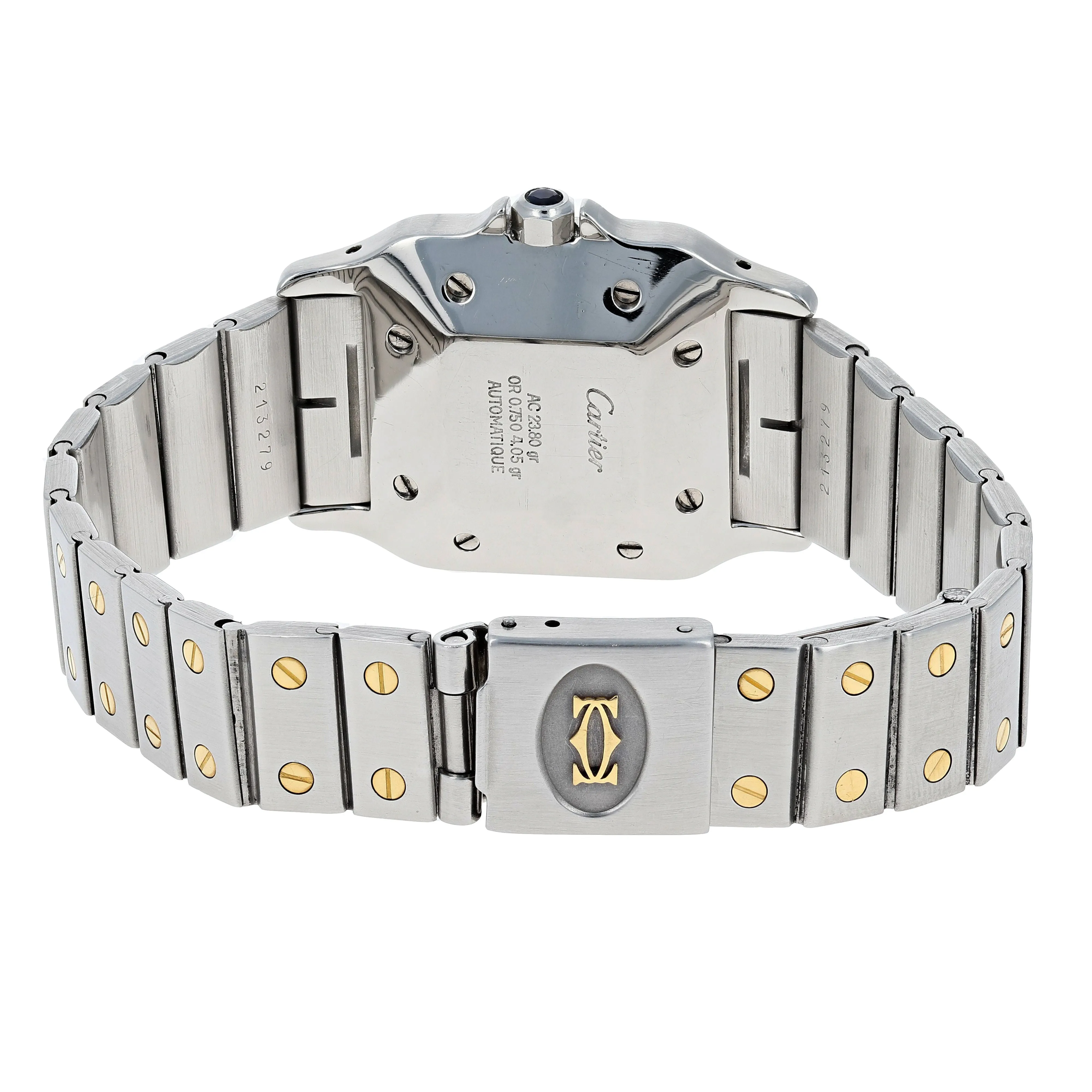 Cartier Santos Galbée 2961 Automatic 18k Yellow Gold & Steel 29 x 41 mm