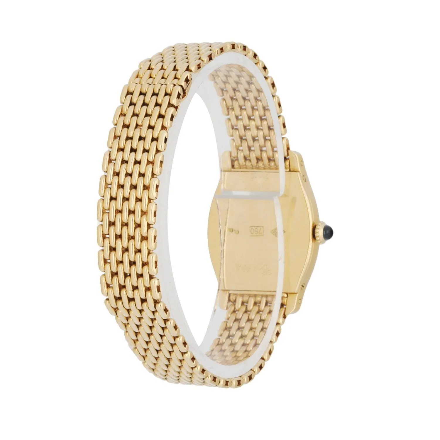 Cartier Tortue Paris 18k Yellow Gold Ladies Watch