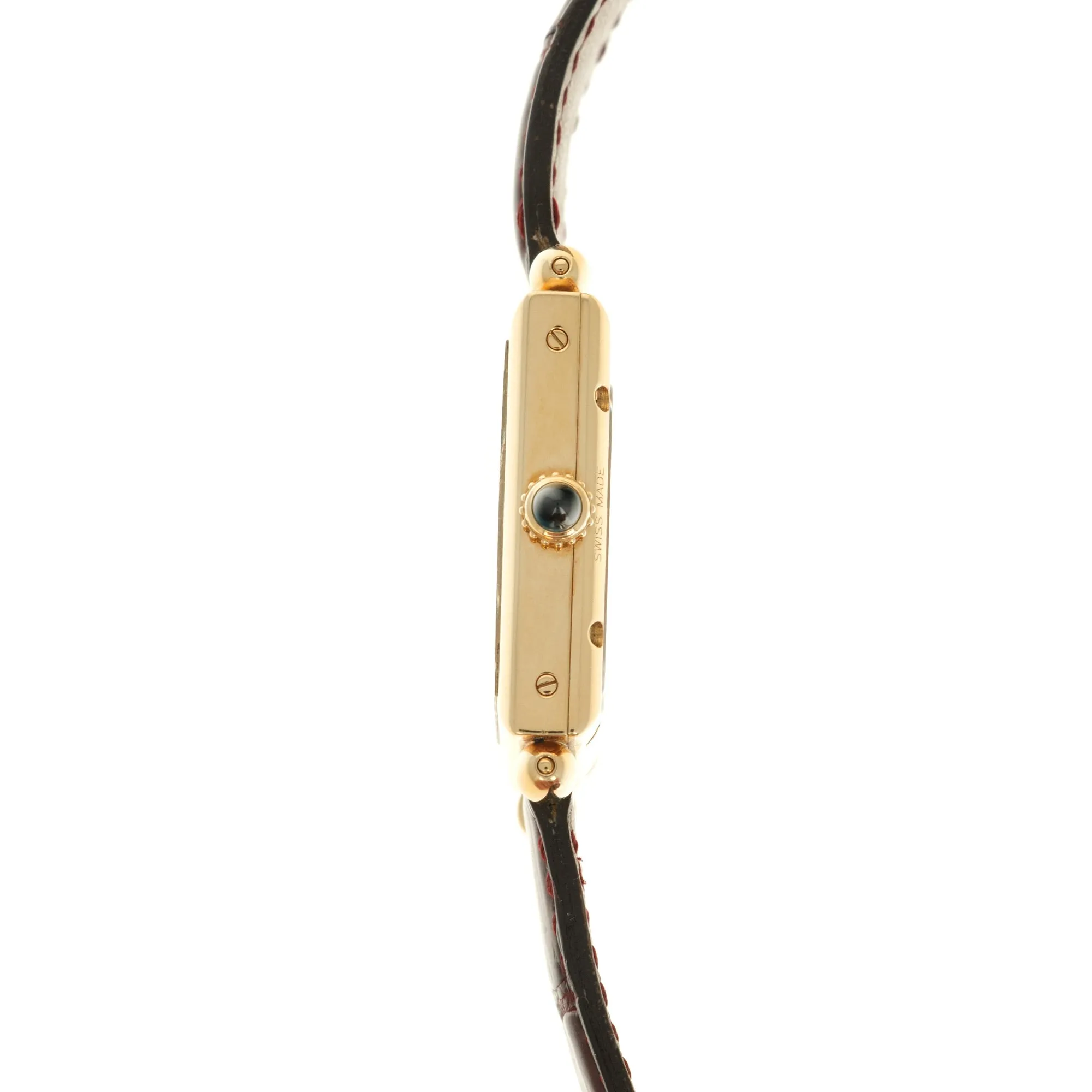 Cartier Yellow Gold Carree Obus Skeleton Watch, Limited to 100