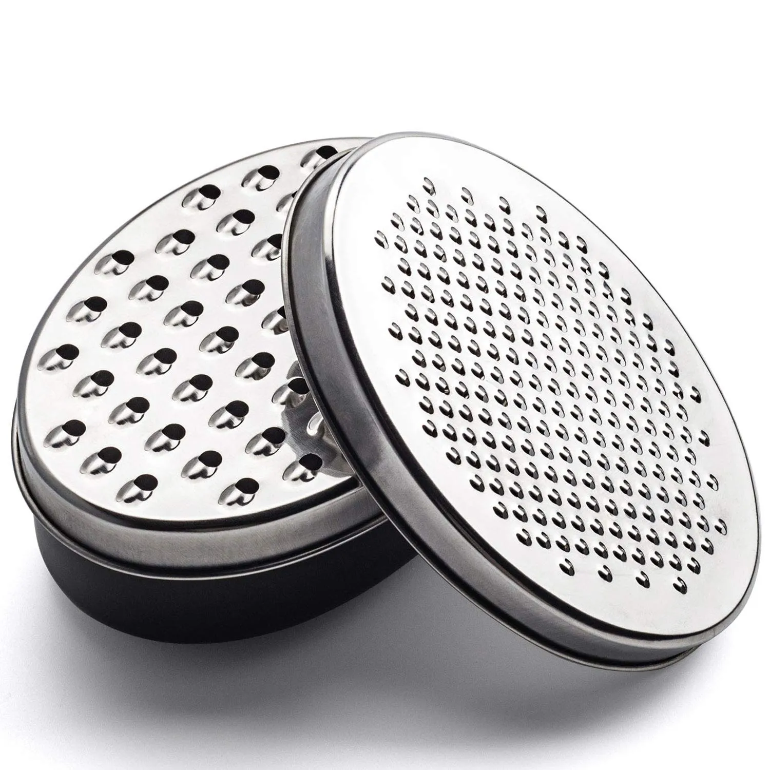 Cheese Grater With Airtight Storage Container - Vegetable Chopper, Kitchen Cutter, Shredder for Cheese & Vegetables (2-in-1)