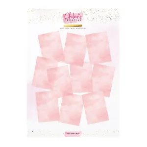 Chloes Creative Cards Designer Printed Vellum (A4) (20 Sheets) - Rose Quartz Wash