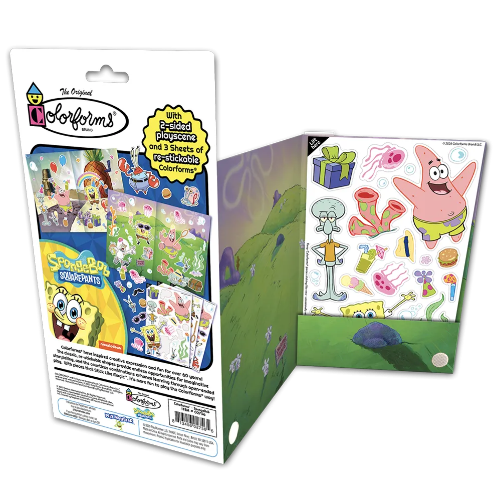 Colorforms Sponge Bob Travel Set