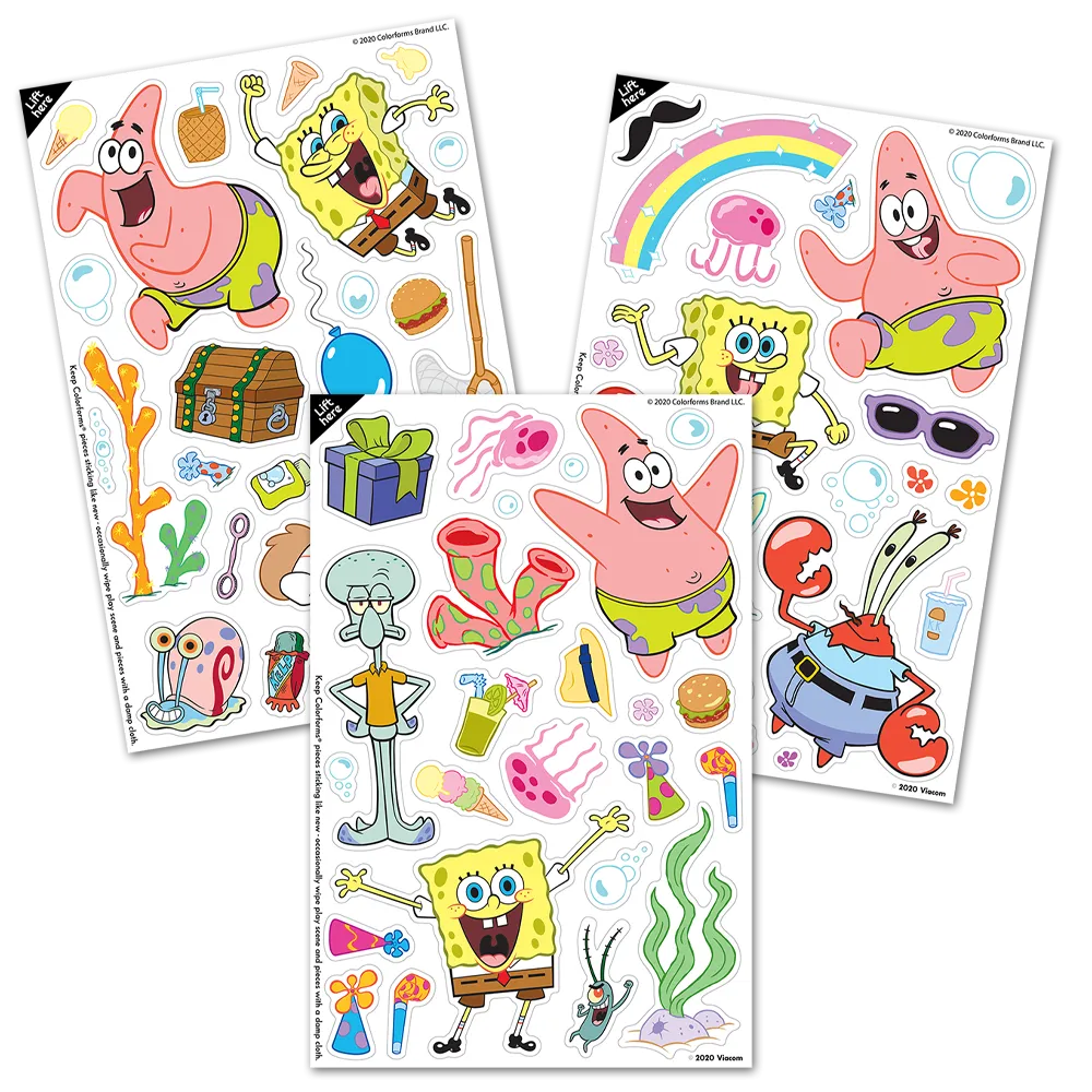Colorforms Sponge Bob Travel Set