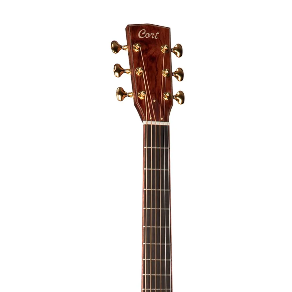 Cort ROSELYN-LE-NAT Acoustic Guitar w/Case, Natural
