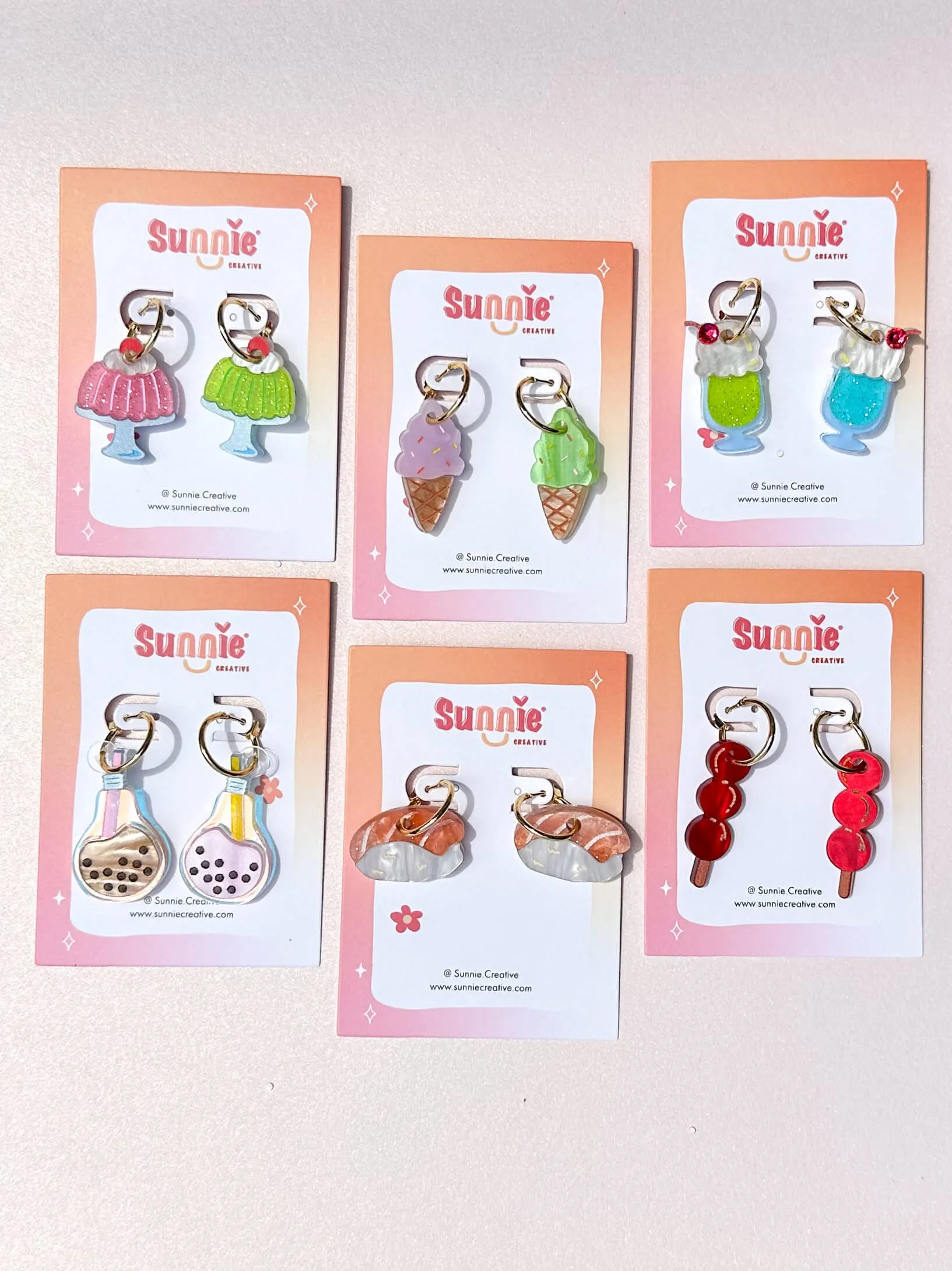Cream Soda Earrings