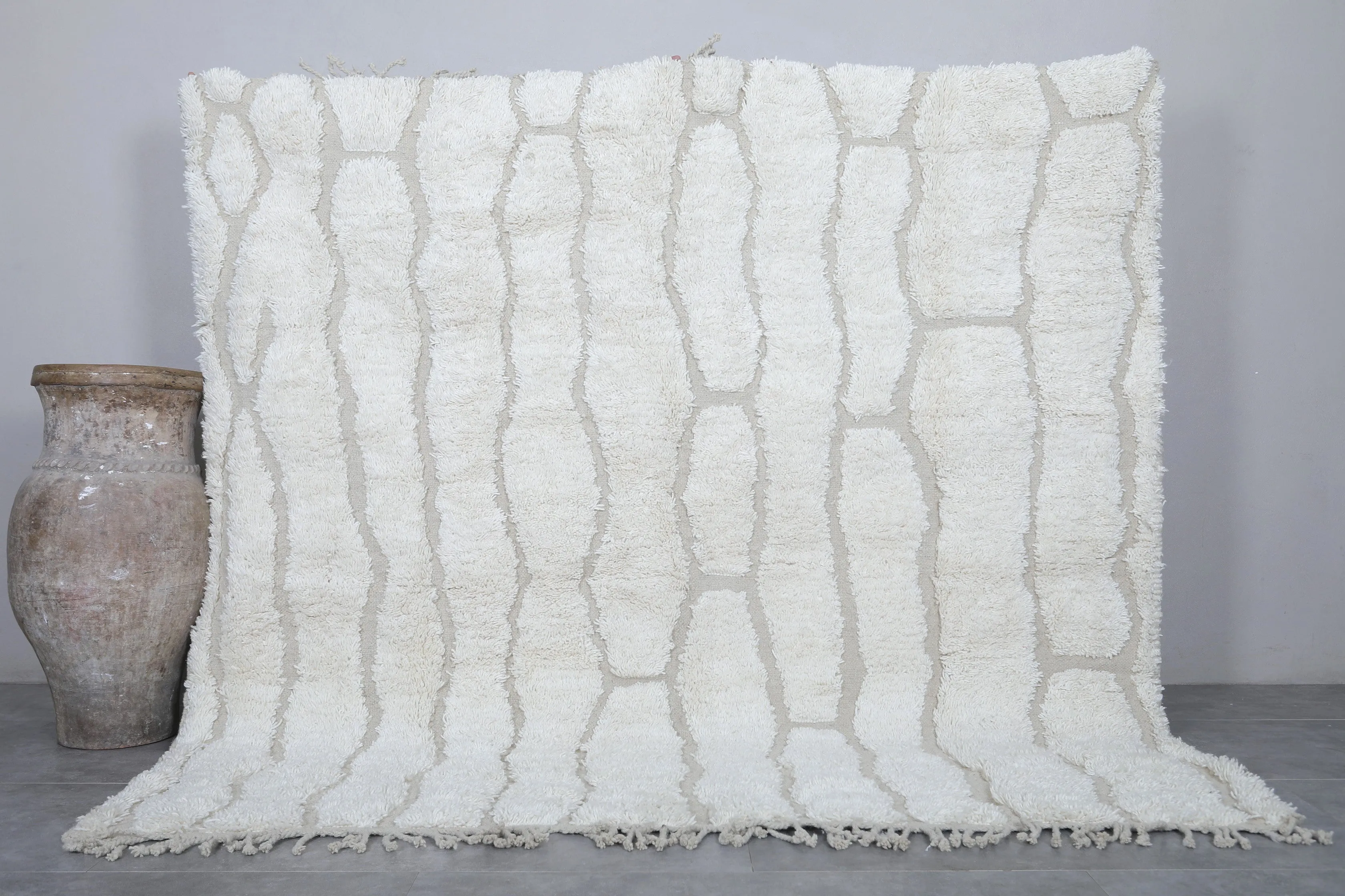 Custom Berber rug - Authentic handmade Beni ourain rug
