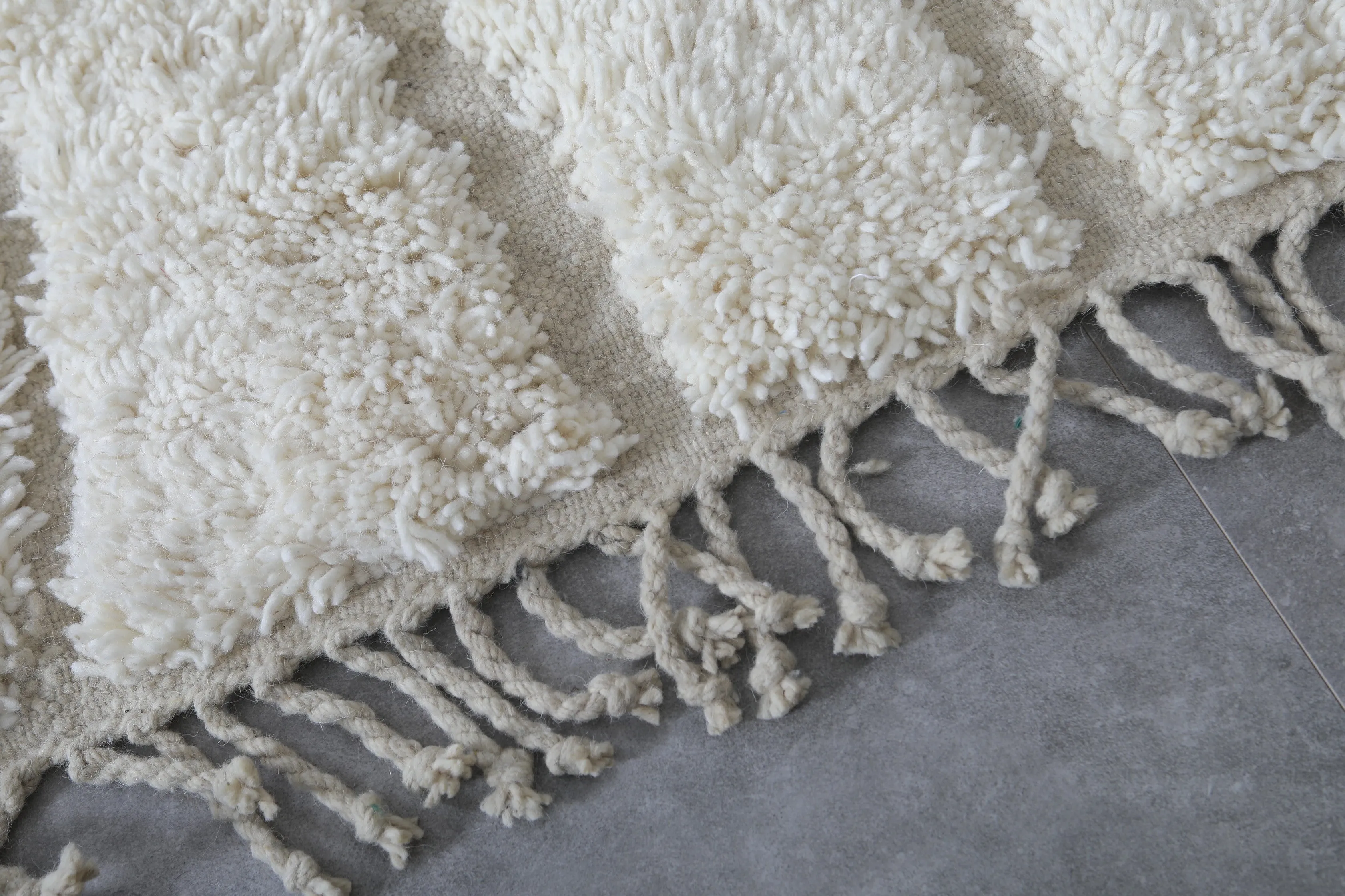 Custom Berber rug - Authentic handmade Beni ourain rug