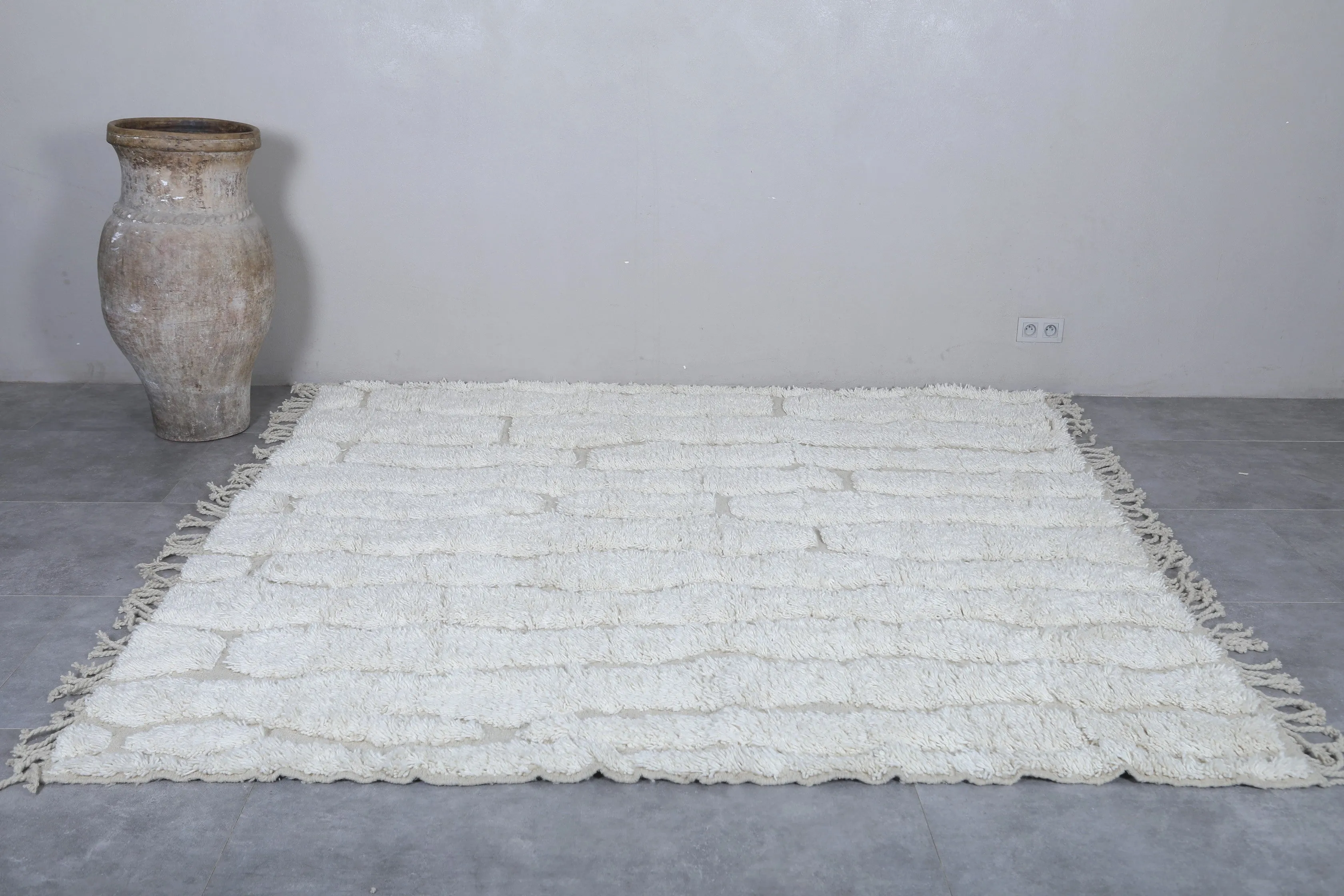 Custom Berber rug - Authentic handmade Beni ourain rug