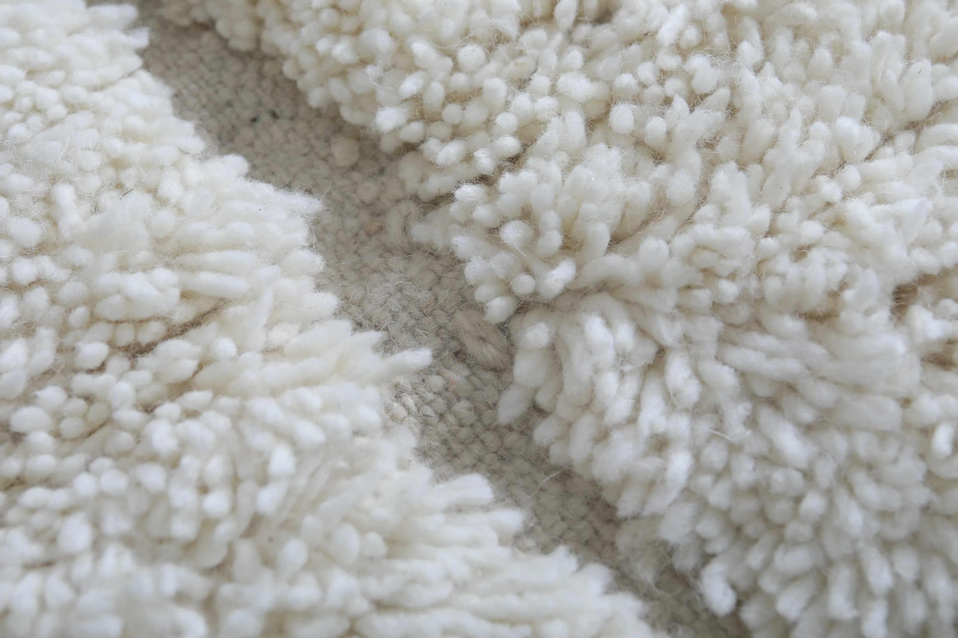 Custom Berber rug - Authentic handmade Beni ourain rug