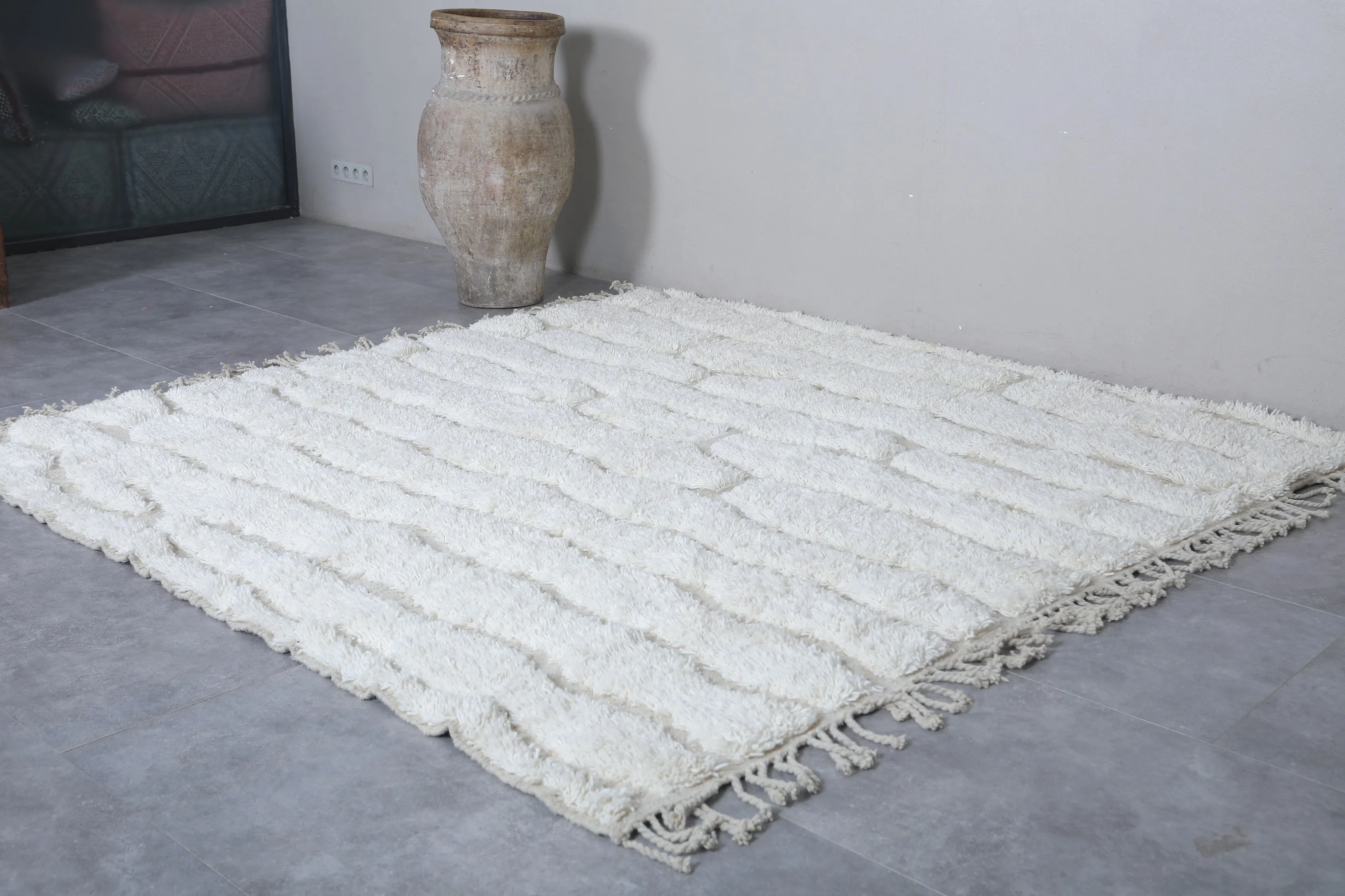 Custom Berber rug - Authentic handmade Beni ourain rug