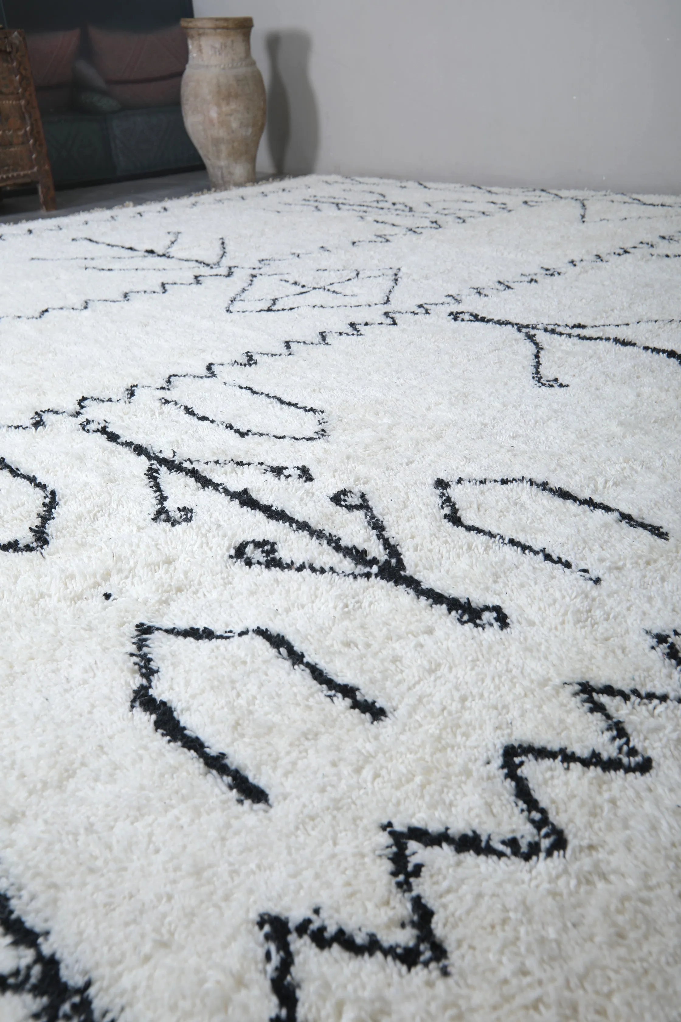 Custom Berber rug - handmade Beni ourain rug - Morocco rug
