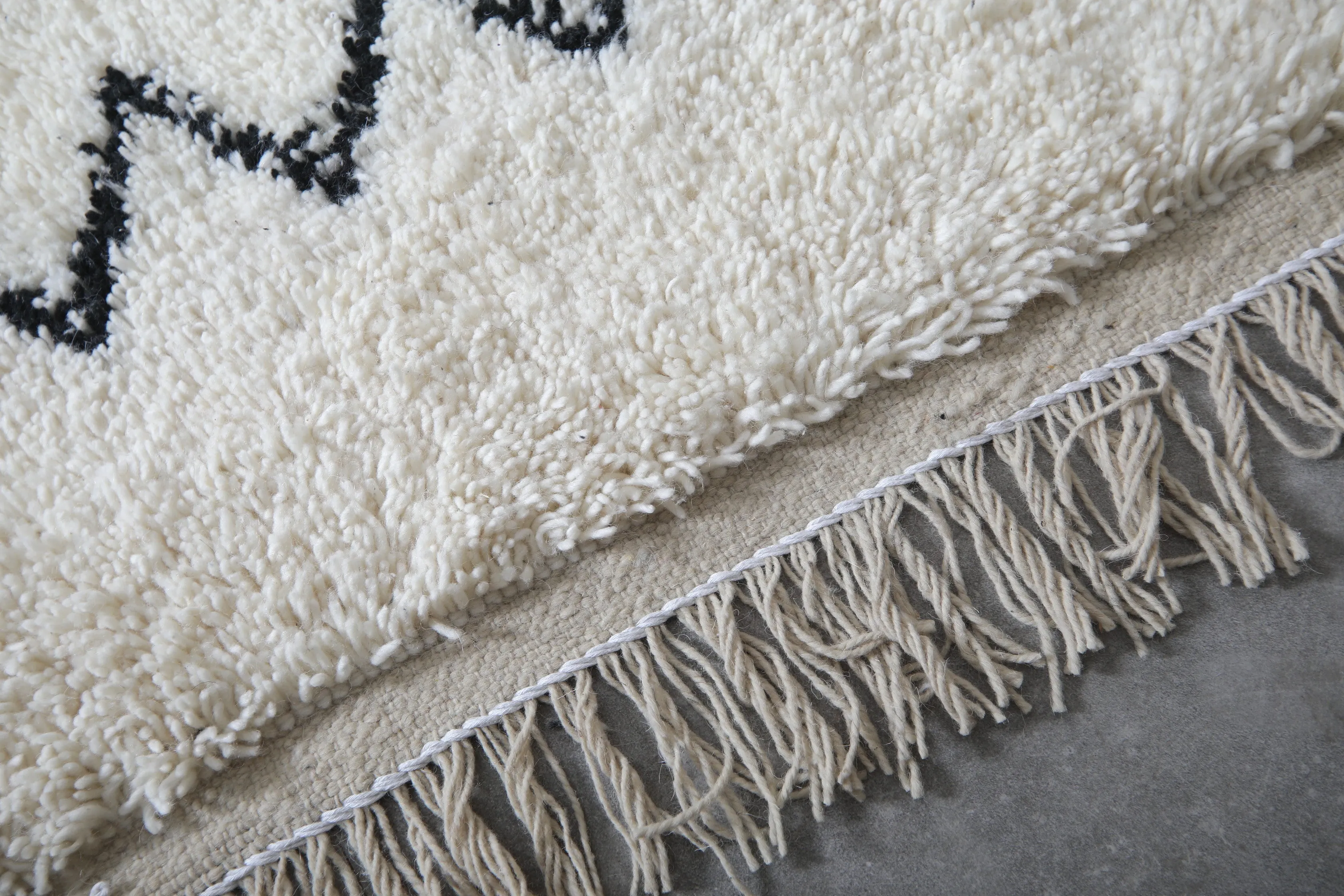 Custom Berber rug - handmade Beni ourain rug - Morocco rug