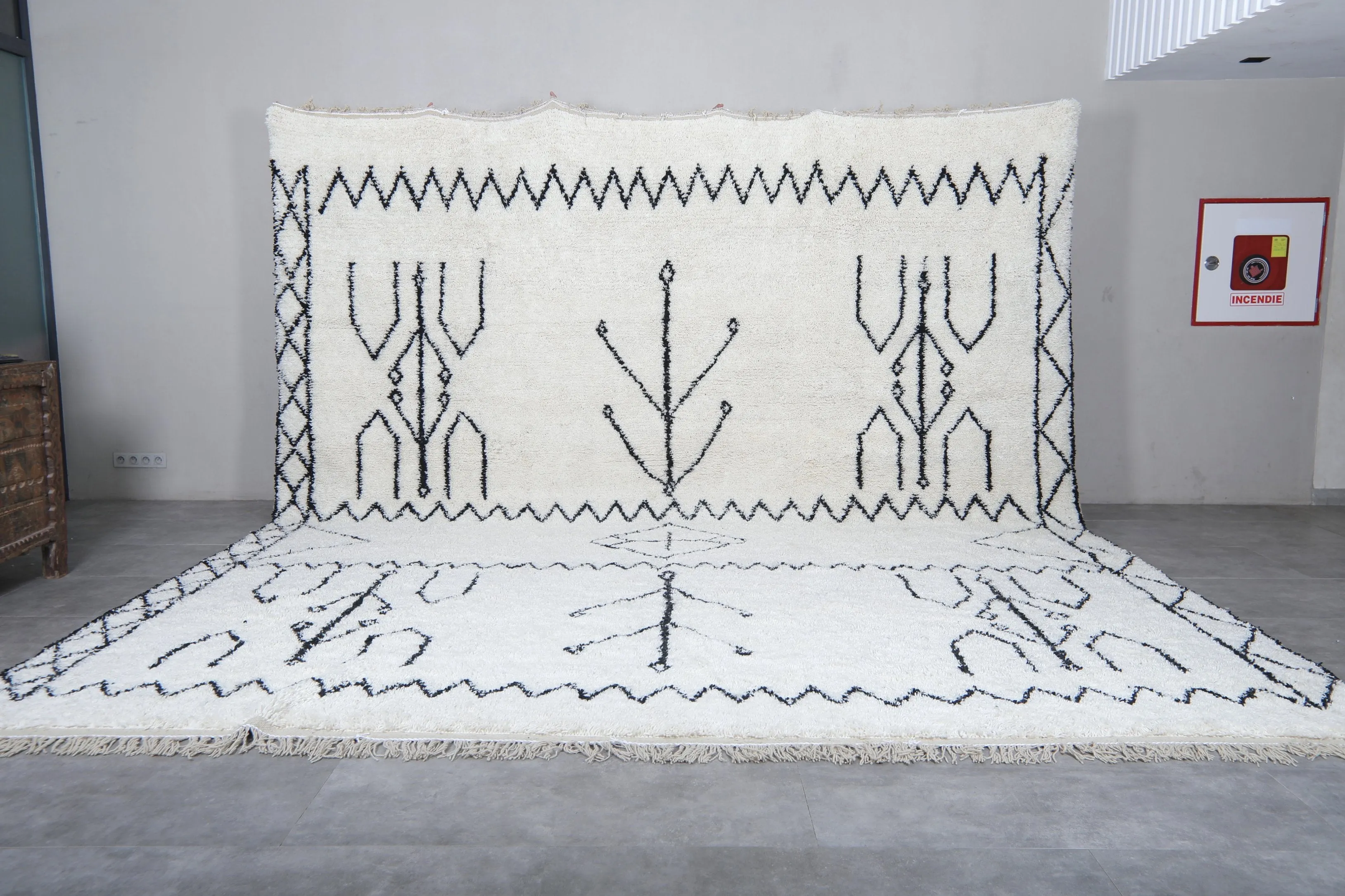 Custom Berber rug - handmade Beni ourain rug - Morocco rug
