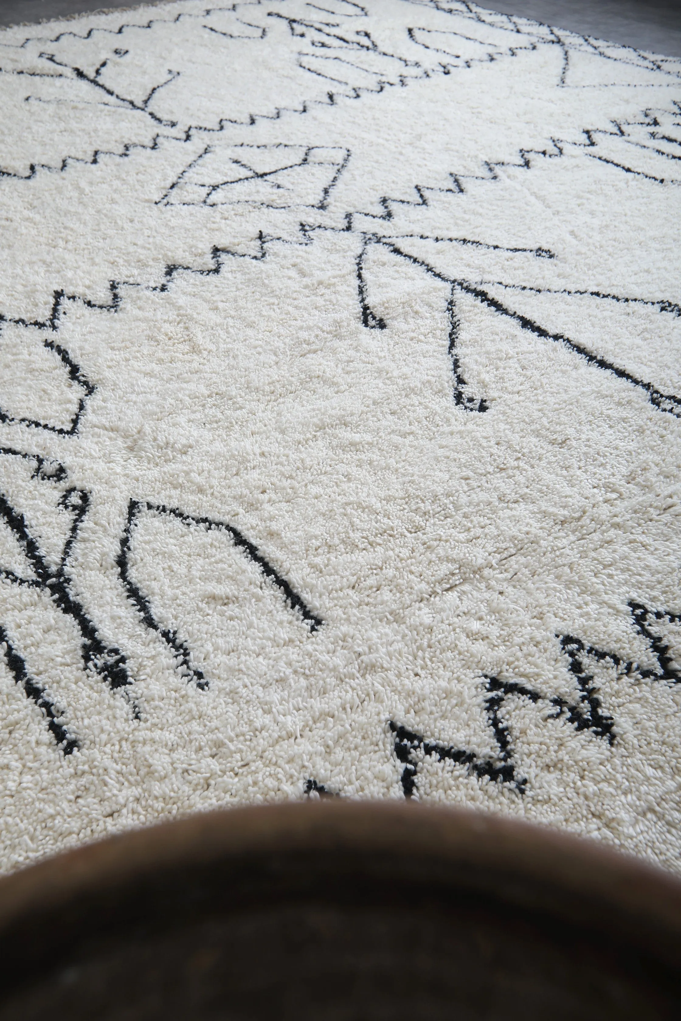 Custom Berber rug - handmade Beni ourain rug - Morocco rug