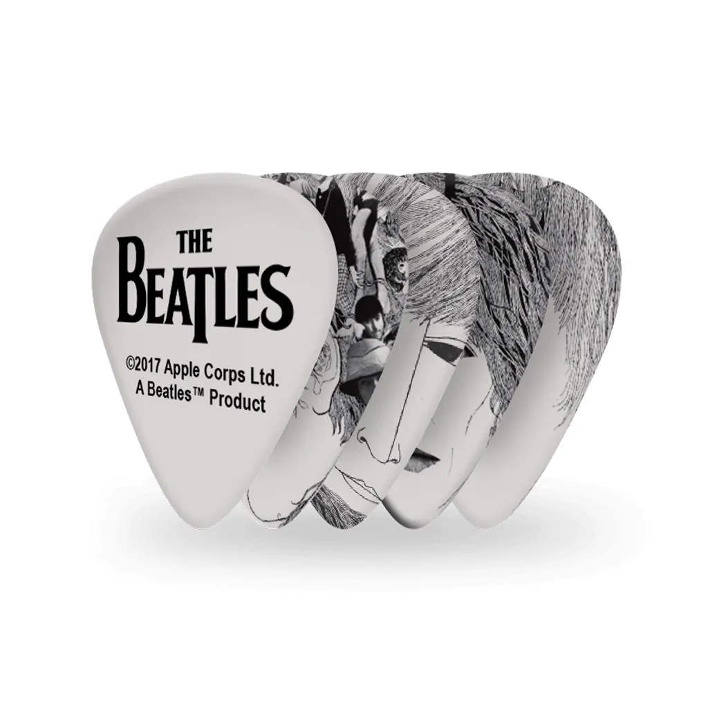 D'Addario Beatles Guitar Picks, Revolver, 10 pack, Thin