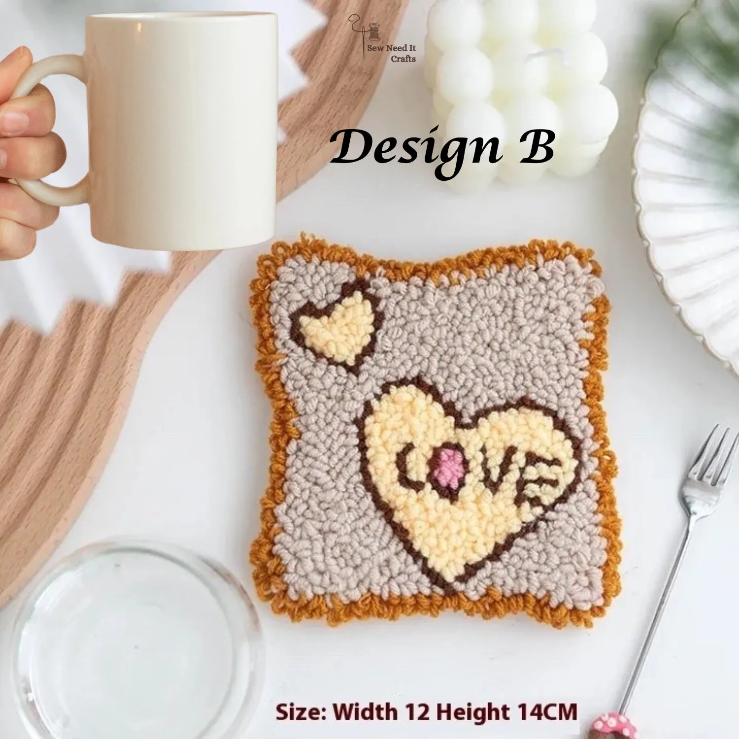 DIY Punch Needle Coaster Kit
