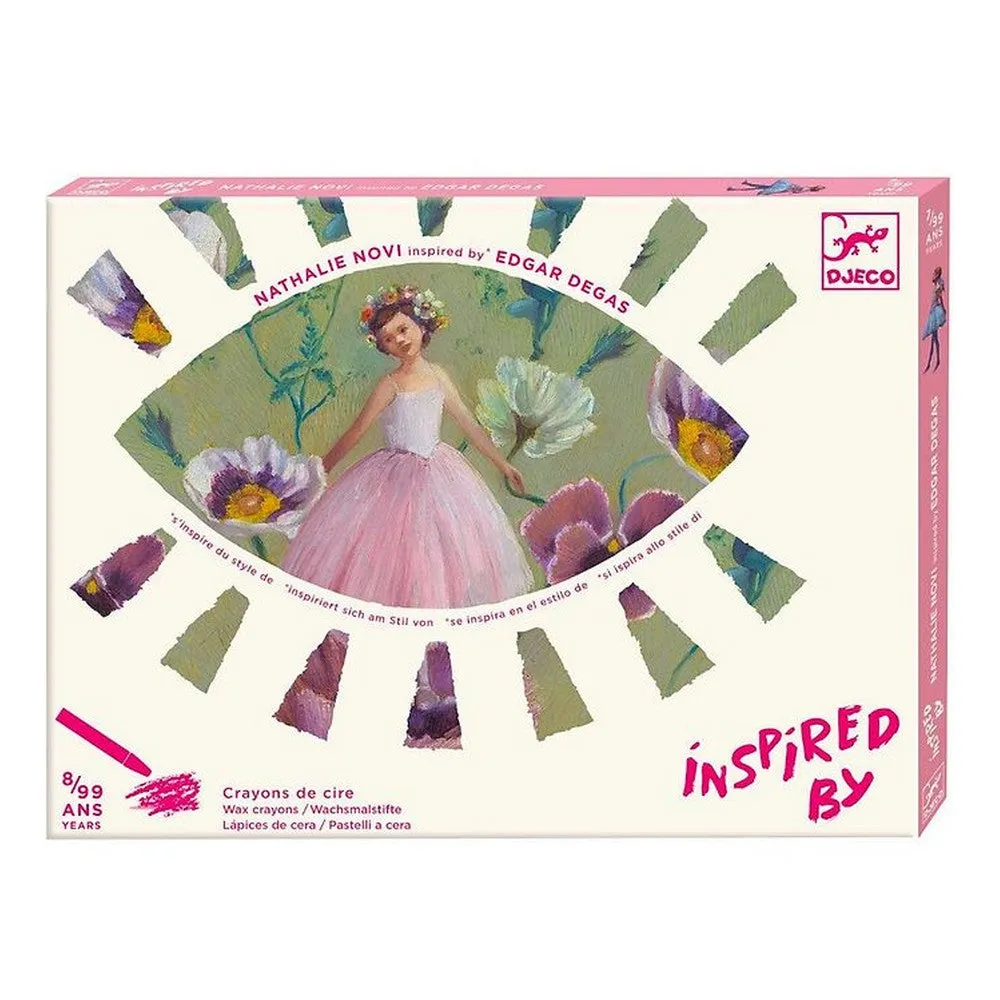Djeco Inspired By - Balerine inspirate de Edgar Degas DJ09381