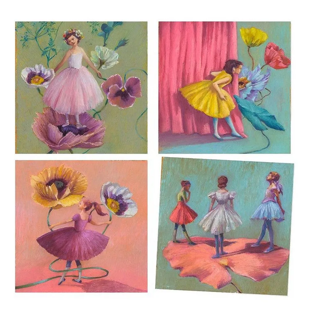 Djeco Inspired By - Balerine inspirate de Edgar Degas DJ09381