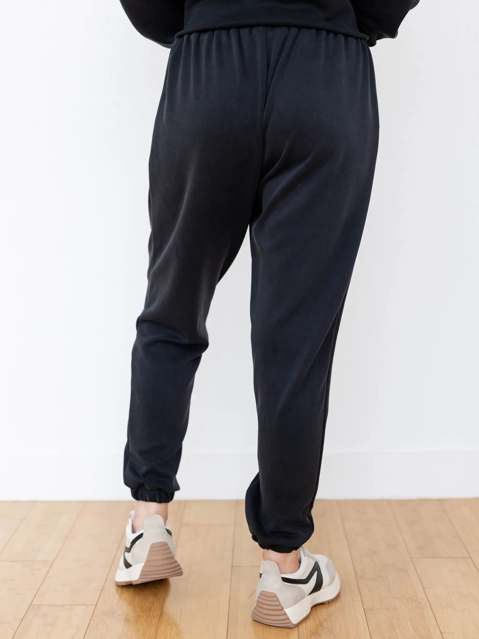 Drawstring Waist Simple Pant