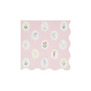 Easter Cameo Large Napkins