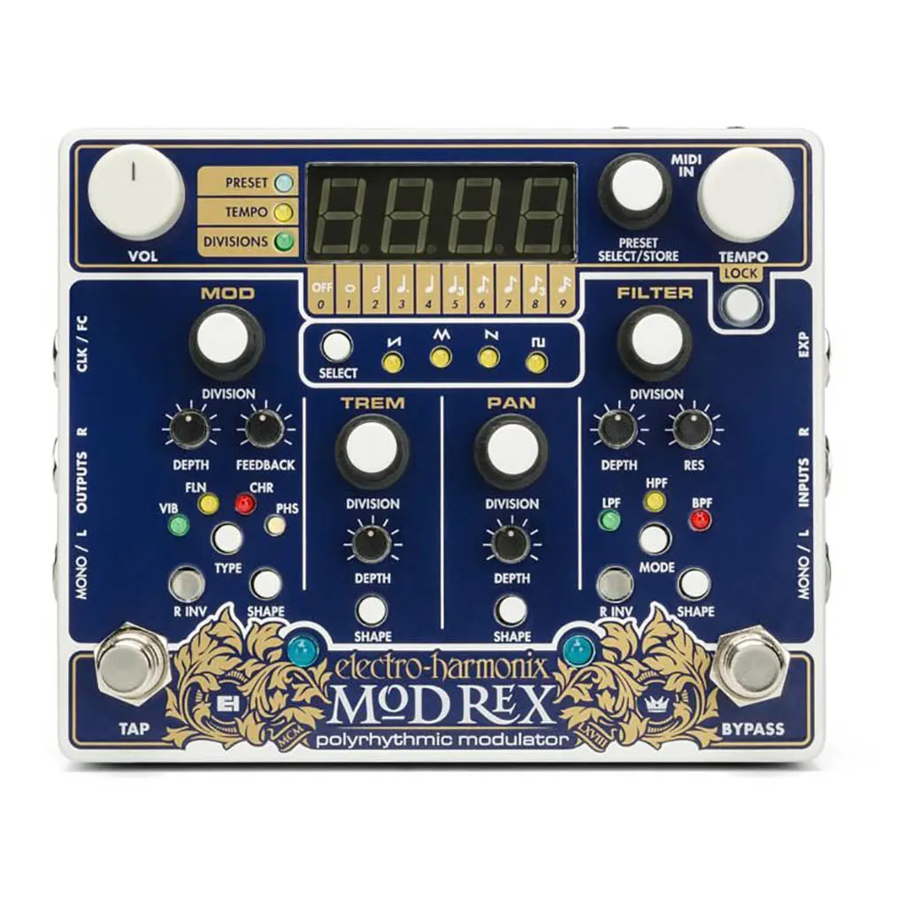 Electro-Harmonix Mod Rex Polyrhythmic Modulator